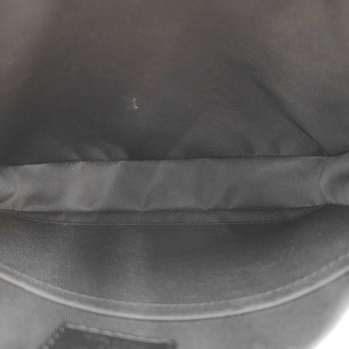 Louis Vuitton Black Monogram Leather Pouch Shoulder Bag (Pre-Owned)