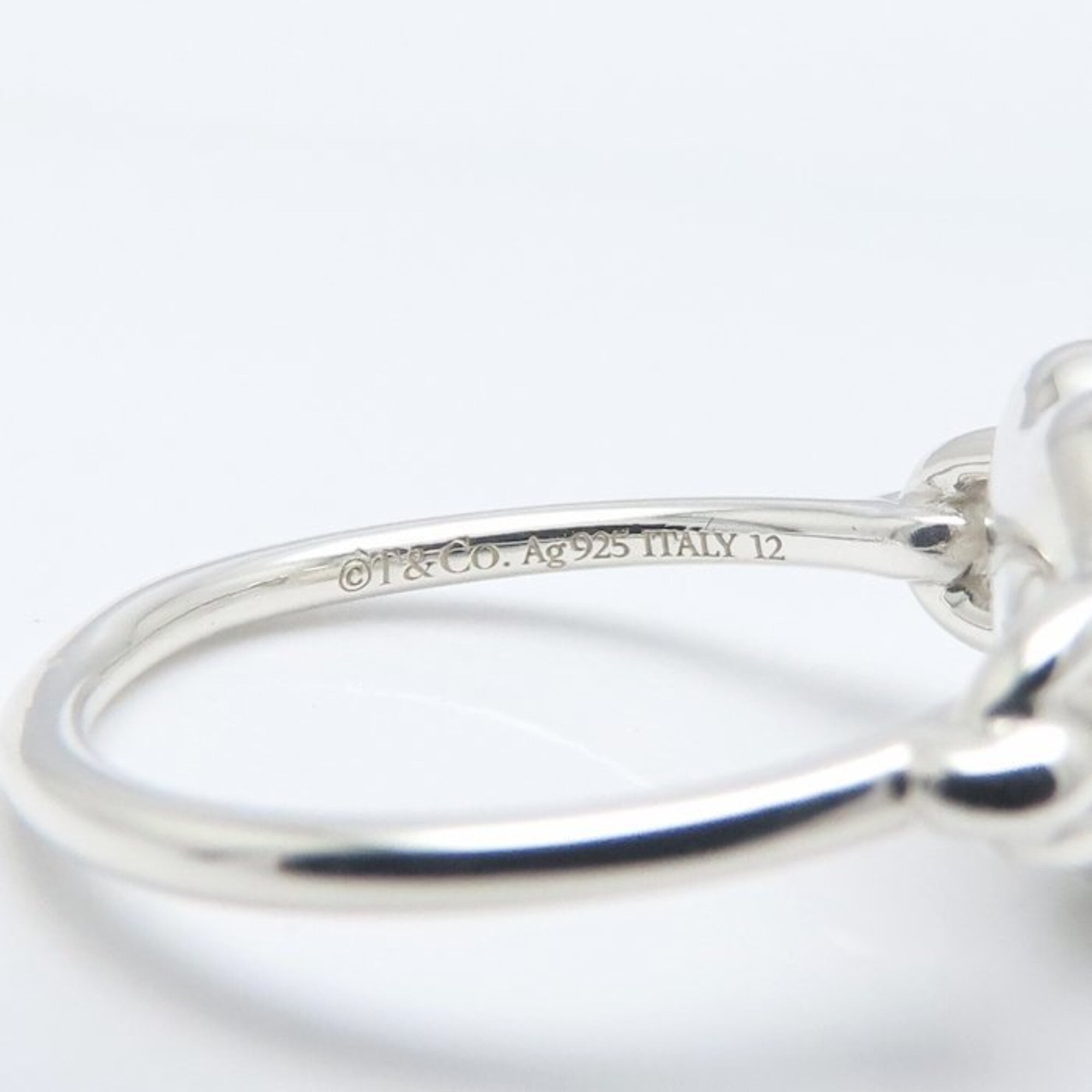 Tiffany Silver 925 Band Ring (Pre-Owned)