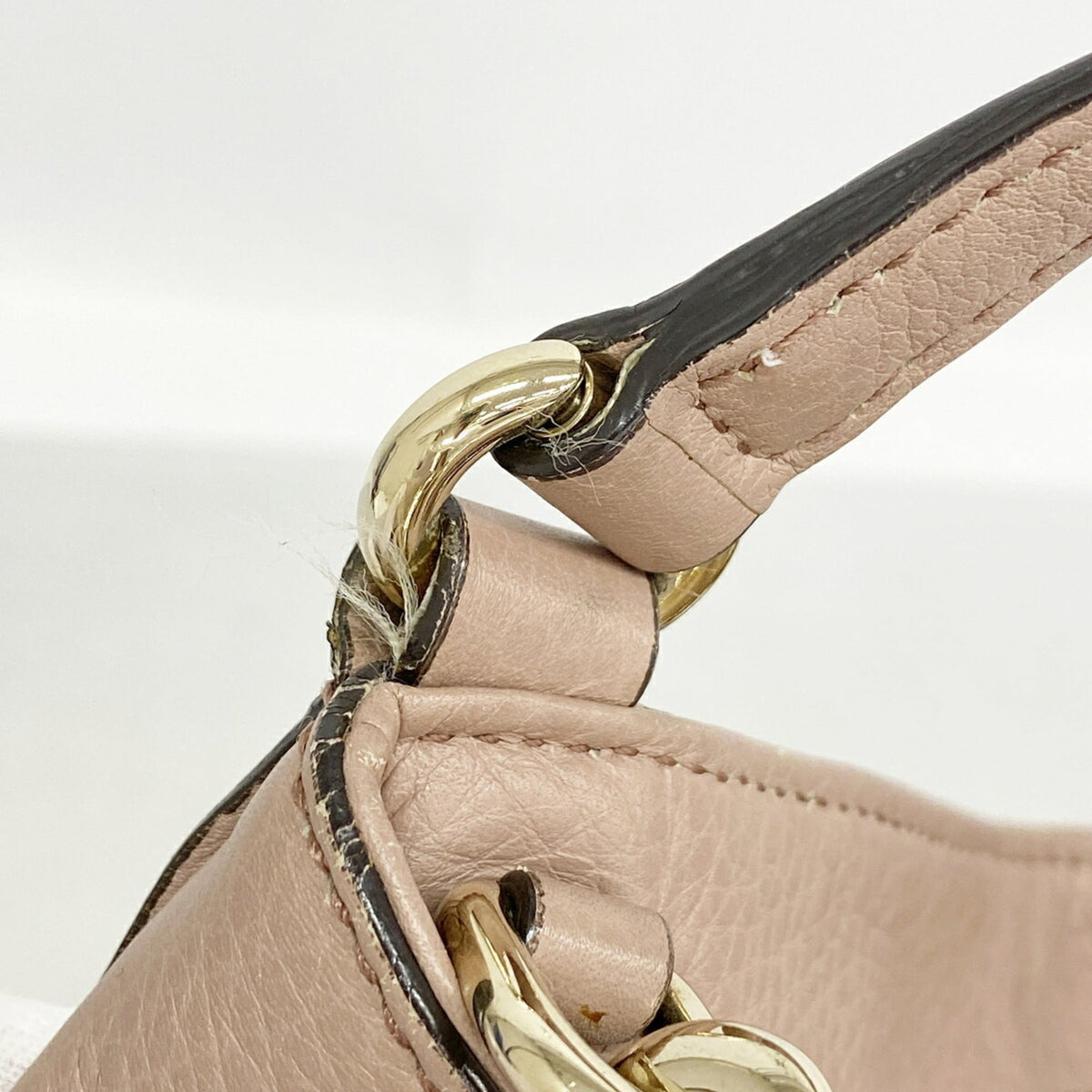 Gucci Pink Leather Handbag (Pre-Owned)