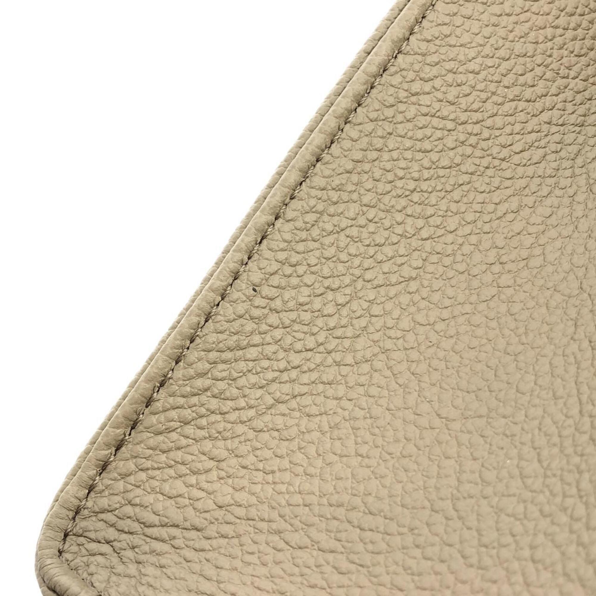 Louis Vuitton Beige Tourterelle Leather Handbag (Pre-Owned)