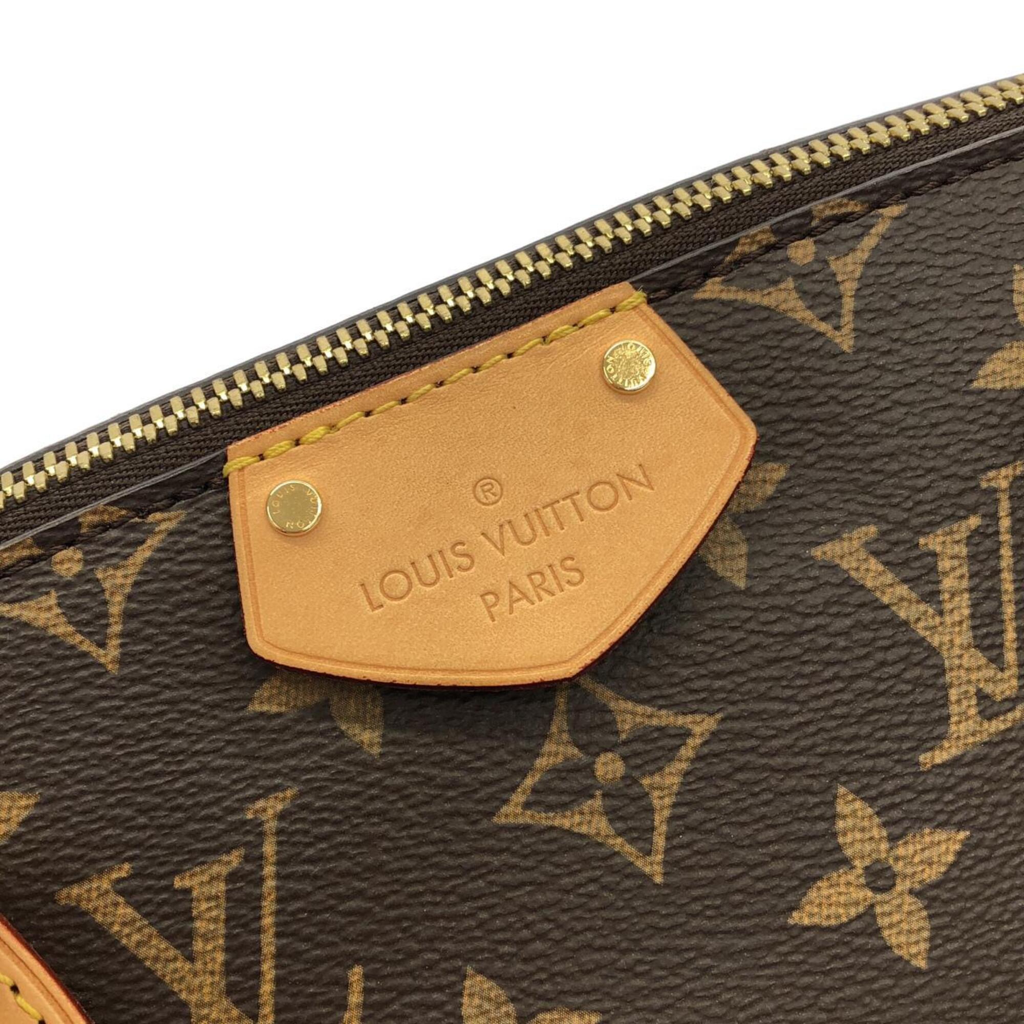 Louis Vuitton Marron Coated Canvas Handbag (Pre-Owned)
