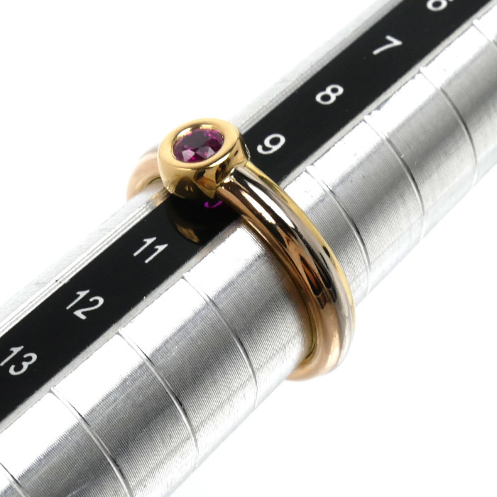 Cartier Yellow Gold (18K) Pink Gold (18K) White Gold (18K) Band Ring (Pre-Owned)