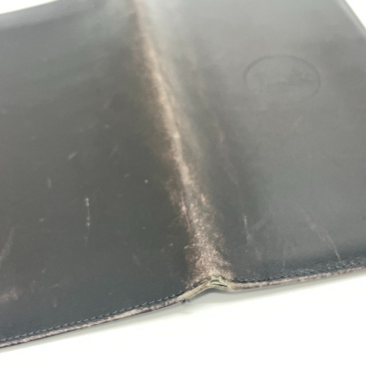 Celine Black Leather Long Wallet (Bi-Fold) (Pre-Owned)