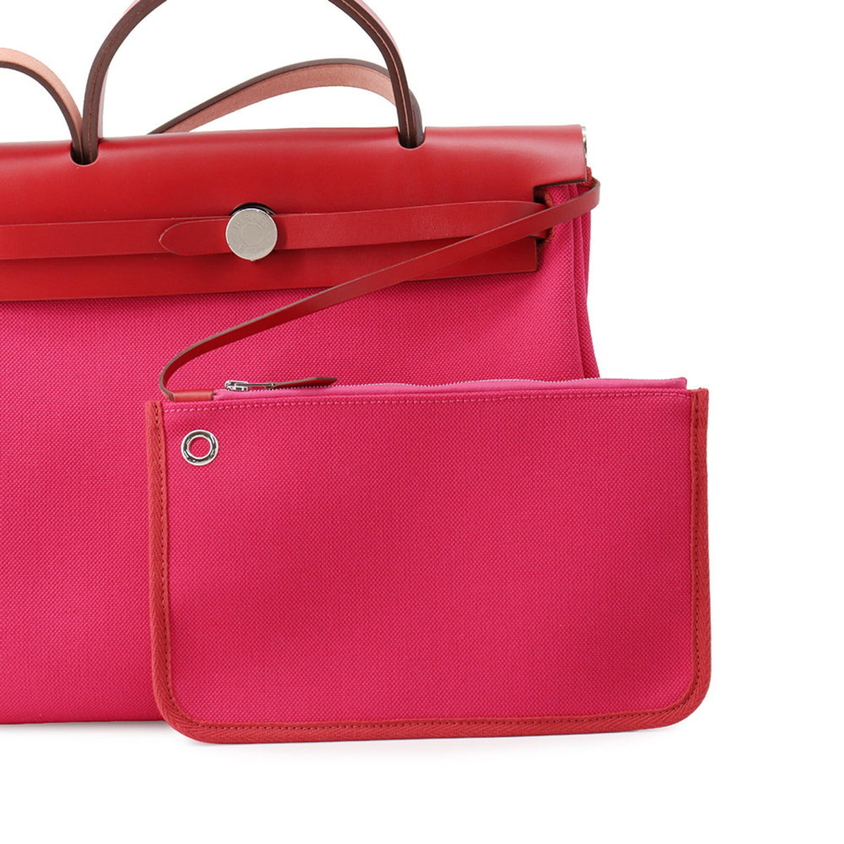 Hermes Toile H Handbag Pouch (Pre-Owned)