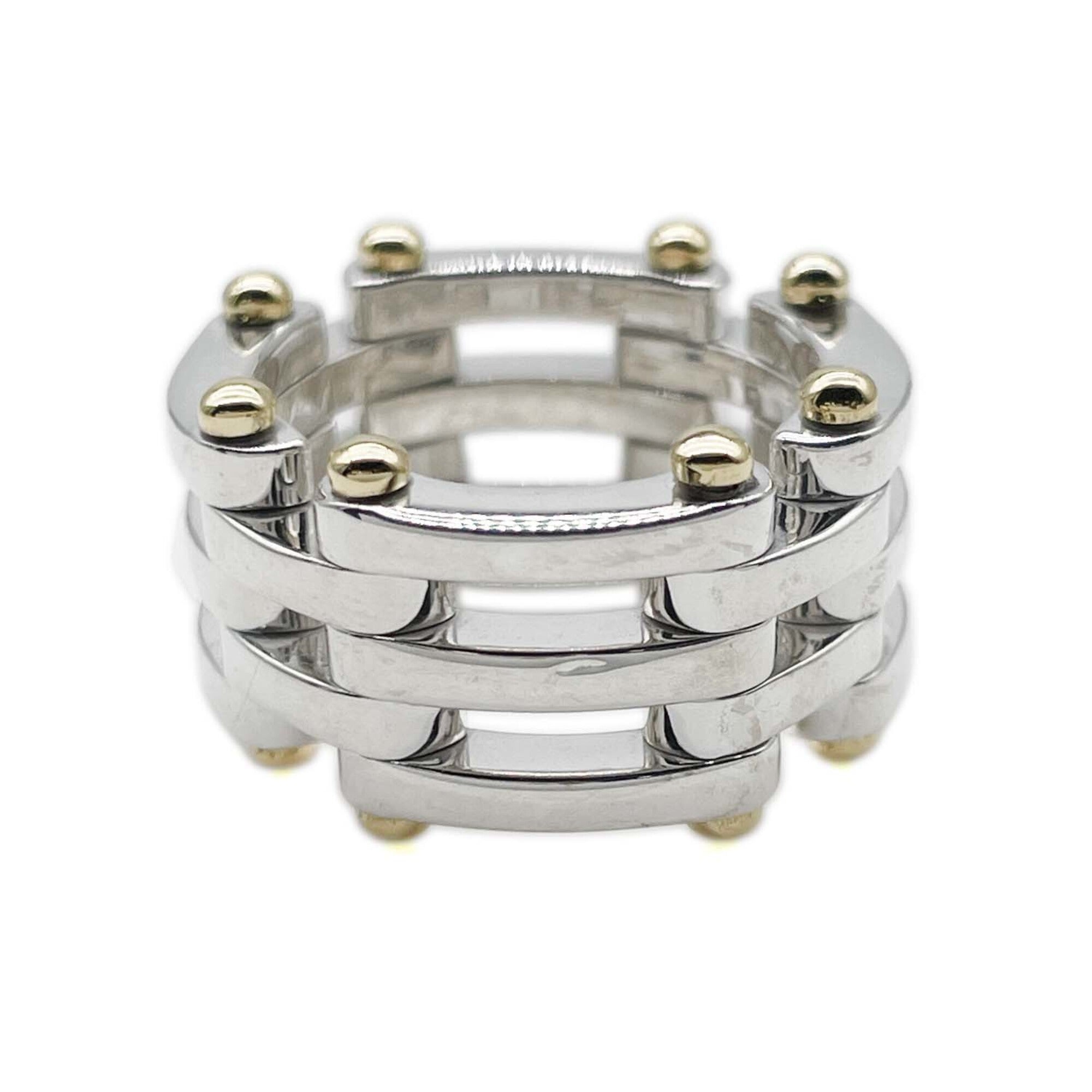 Tiffany Yellow Gold (18K) Silver 925 Band Ring (Pre-Owned)