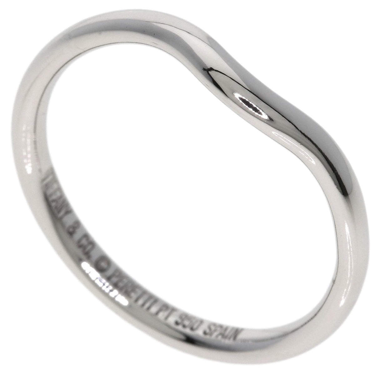 Tiffany Platinum 950 Band Ring (Pre-Owned)