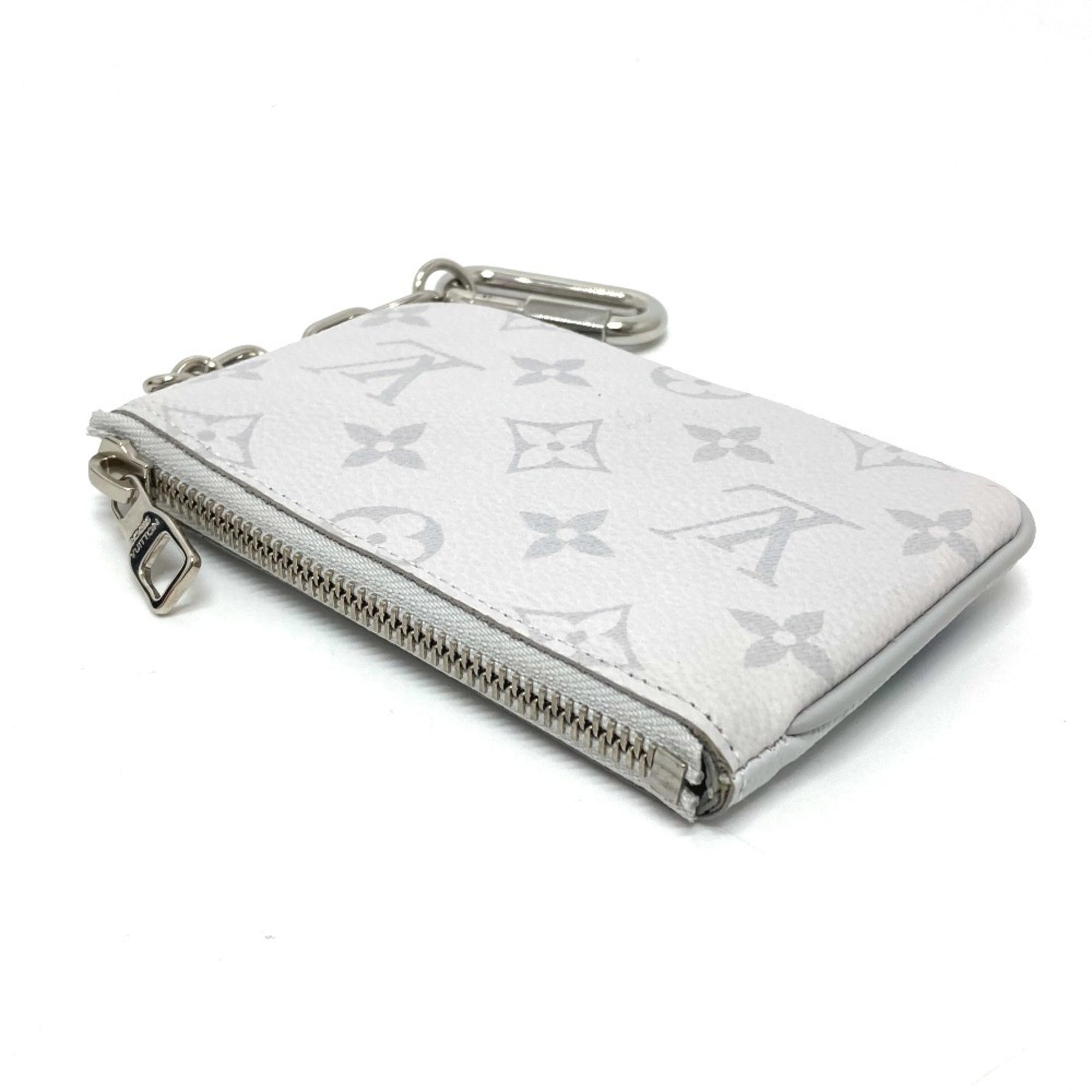 Louis Vuitton Monogram White Monogram Coin Purse/Coin Case (Pre-Owned)