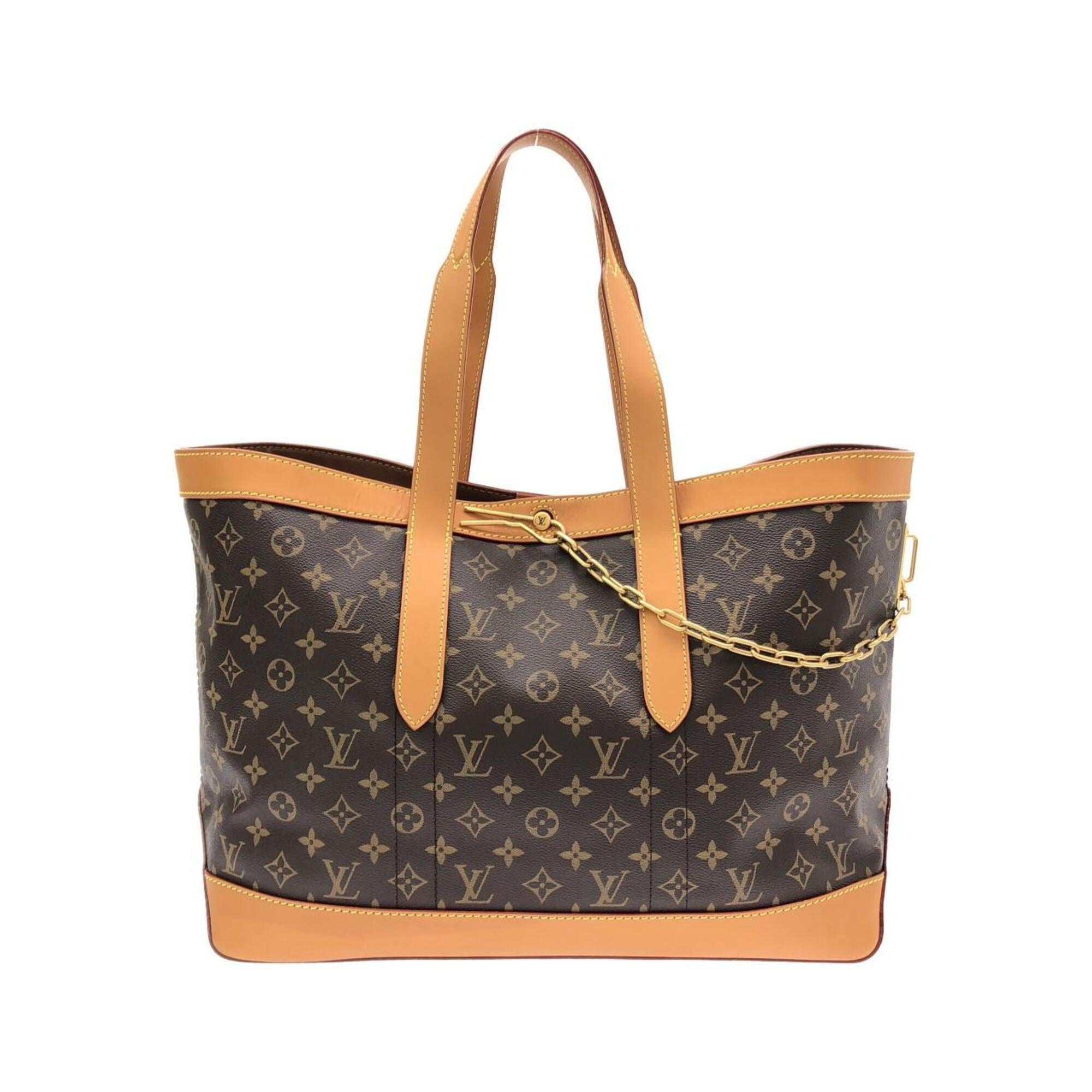 Louis Vuitton Marron Coated Canvas Handbag (Pre-Owned)