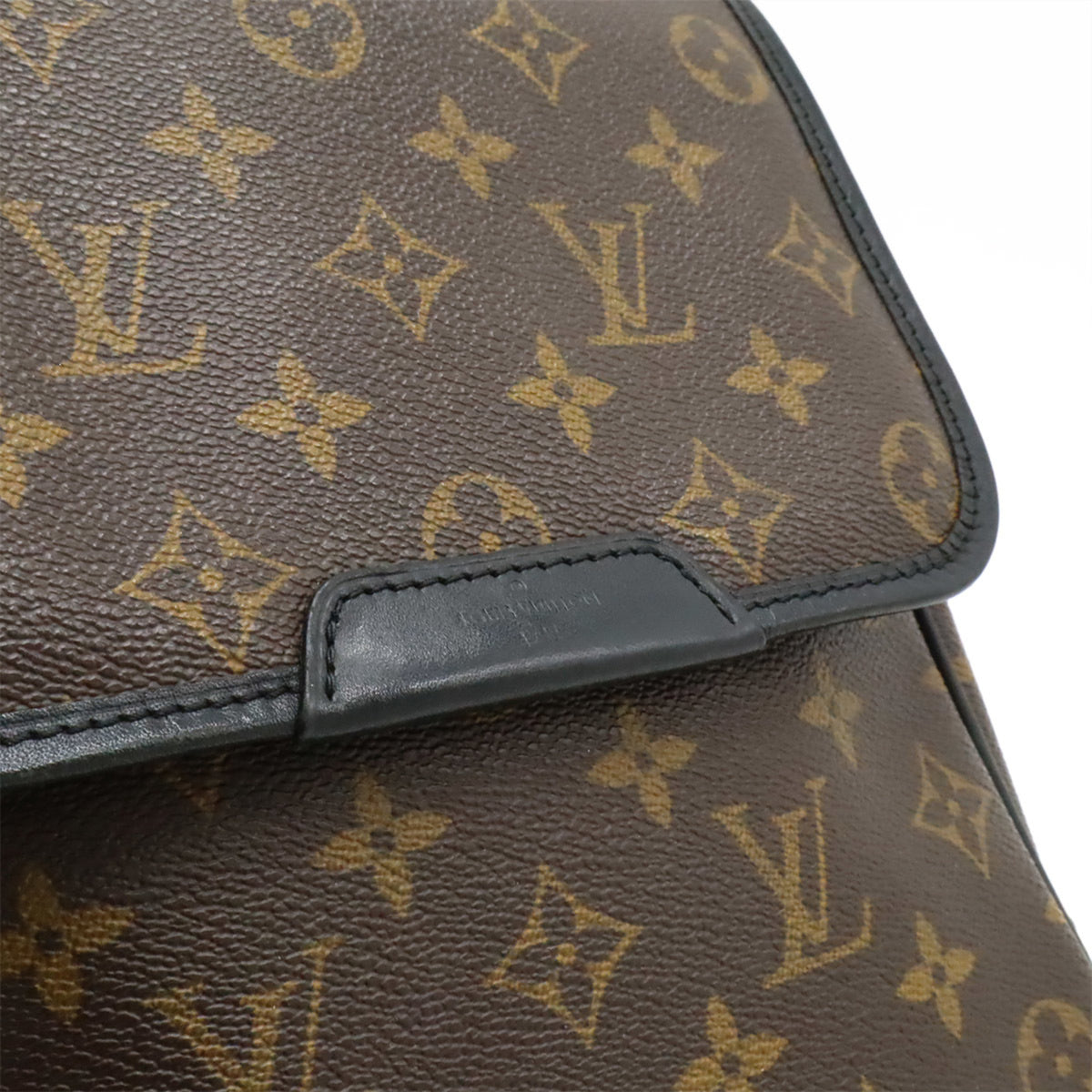Louis Vuitton Black Brown Monogram Monogram Pochette Shoulder Bag (Pre-Owned)