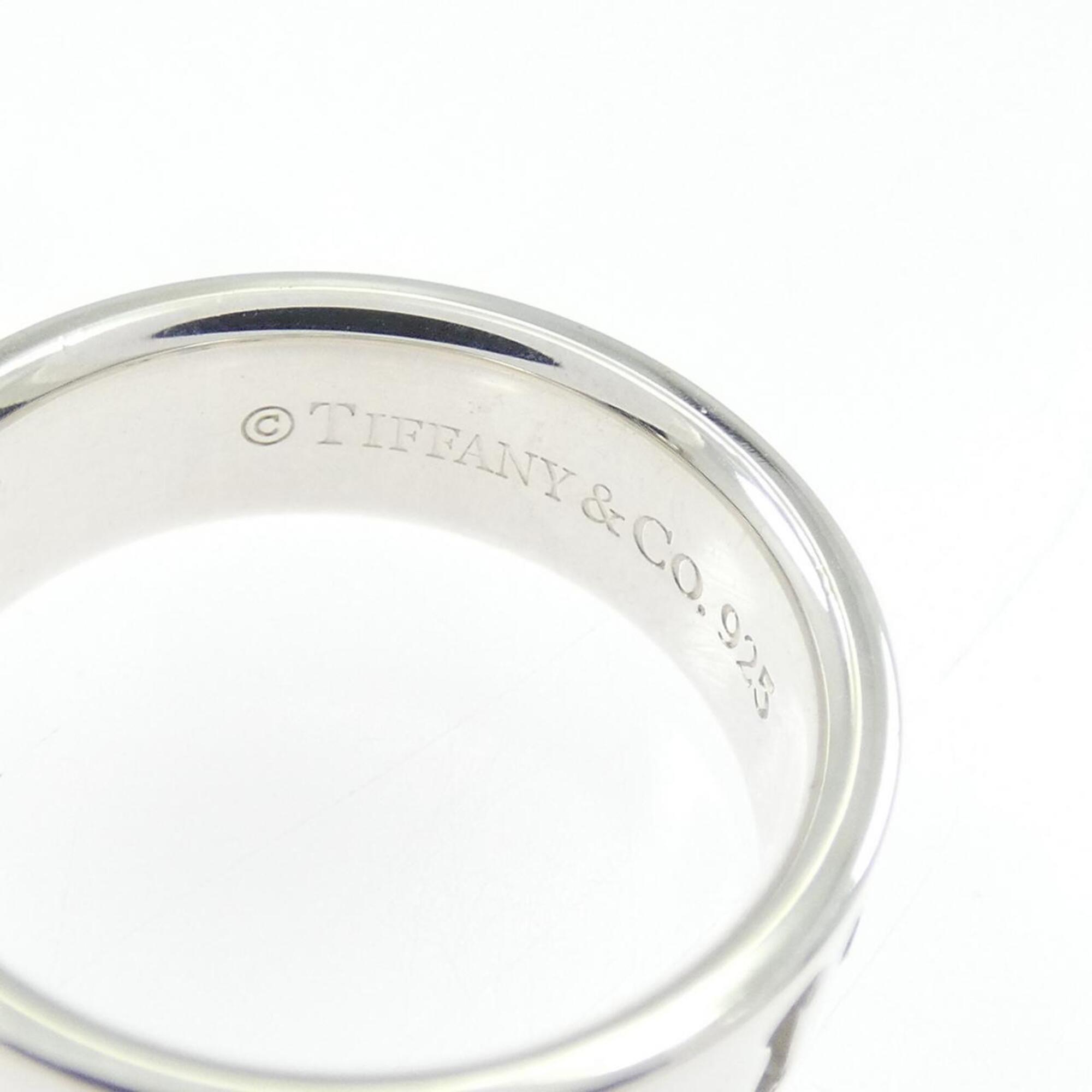 Tiffany Silver Silver 925 Band Ring (Pre-Owned)