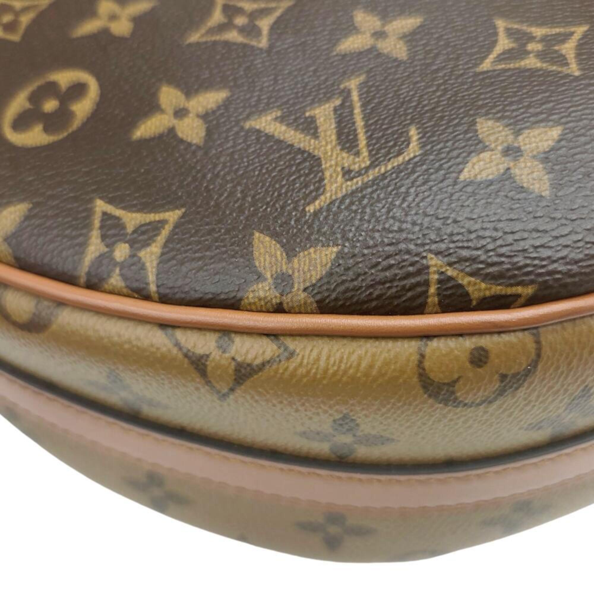 Louis Vuitton Brown Monogram Reverse Pouch Shoulder Bag (Pre-Owned)