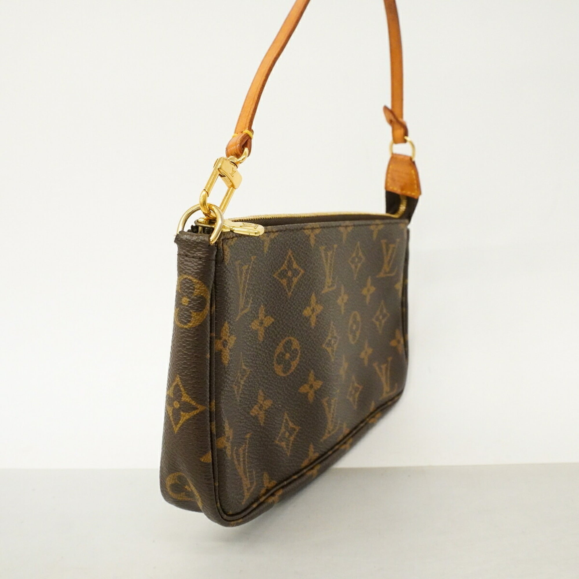 Louis Vuitton Brown Pouch (Pre-Owned)