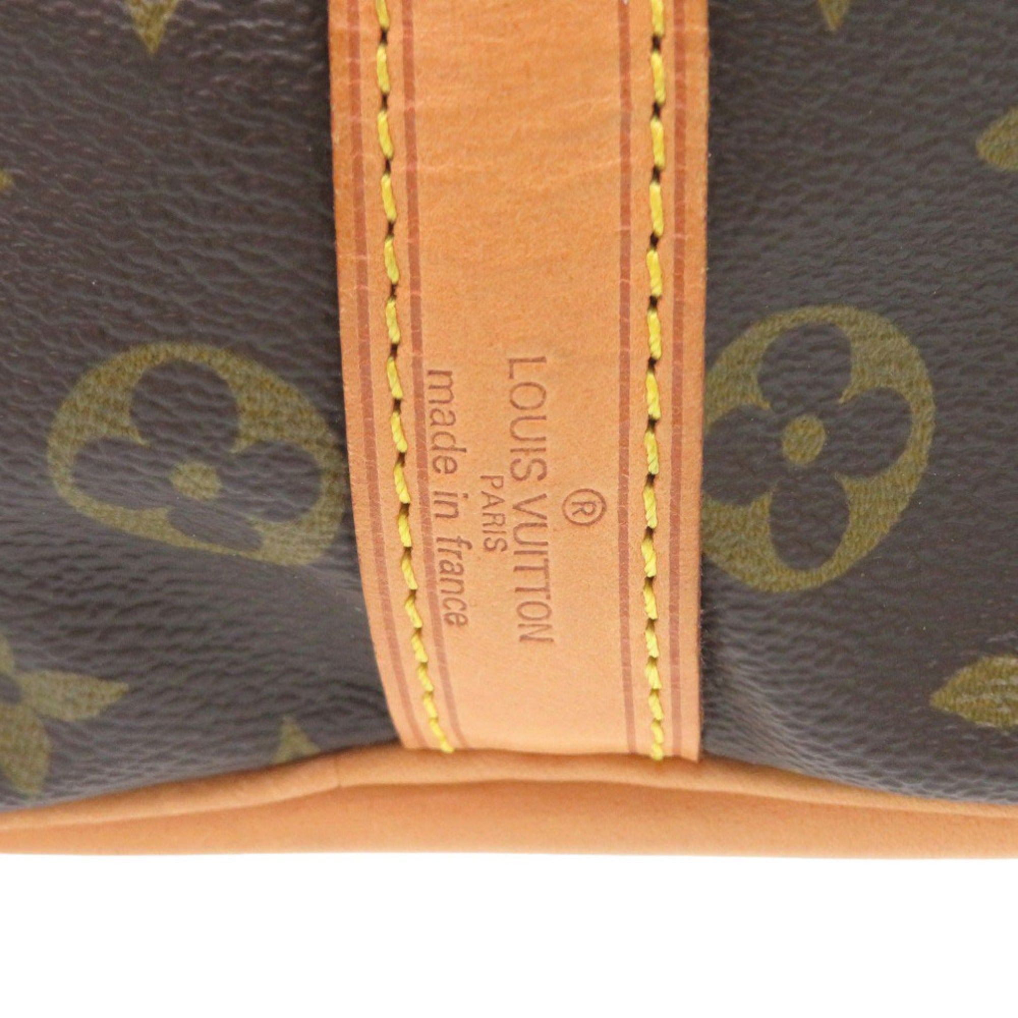 Louis Vuitton Brown Monogram Canvas Shoulder Bag (Pre-Owned)