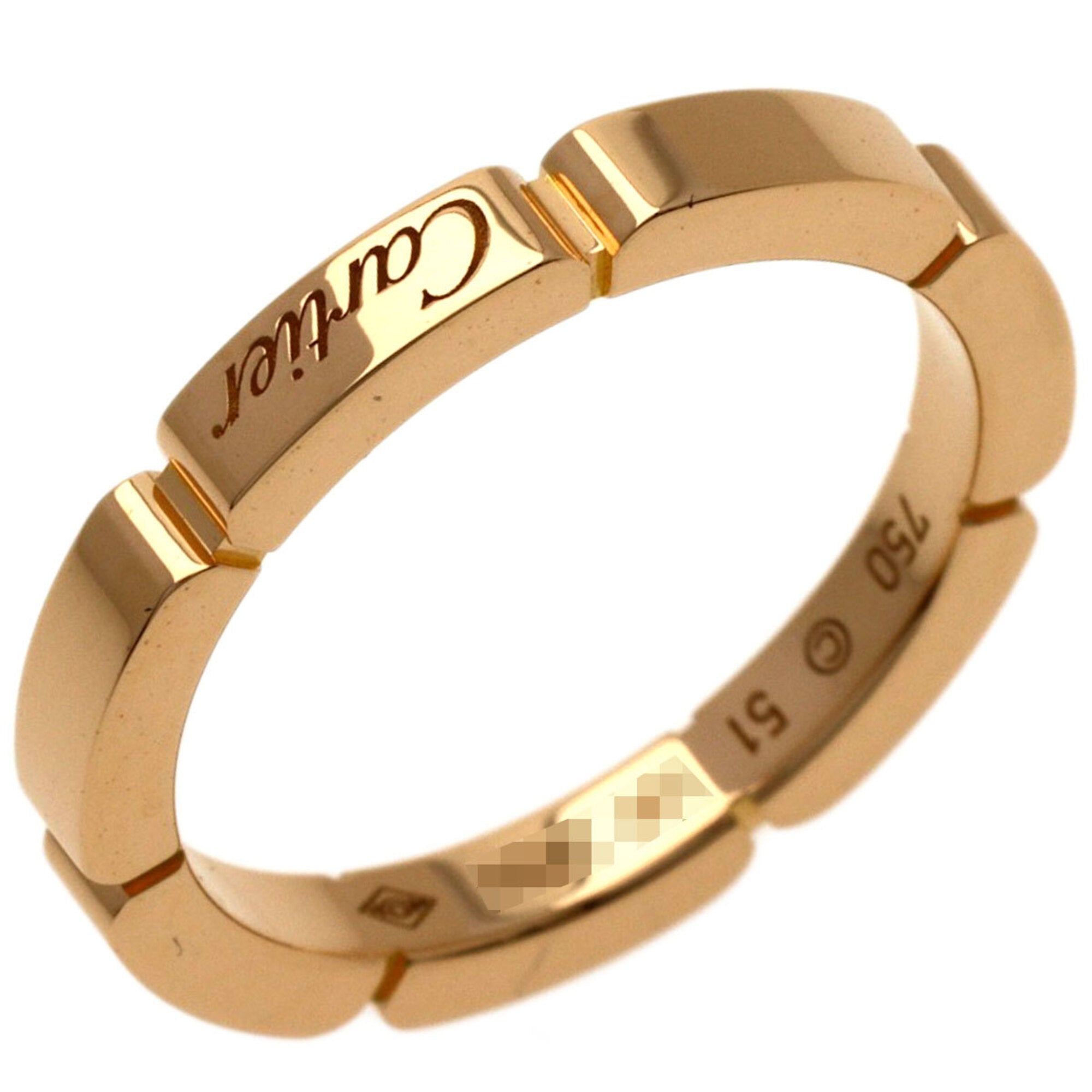 Cartier Pink Gold (18K) Band Ring (Pre-Owned)