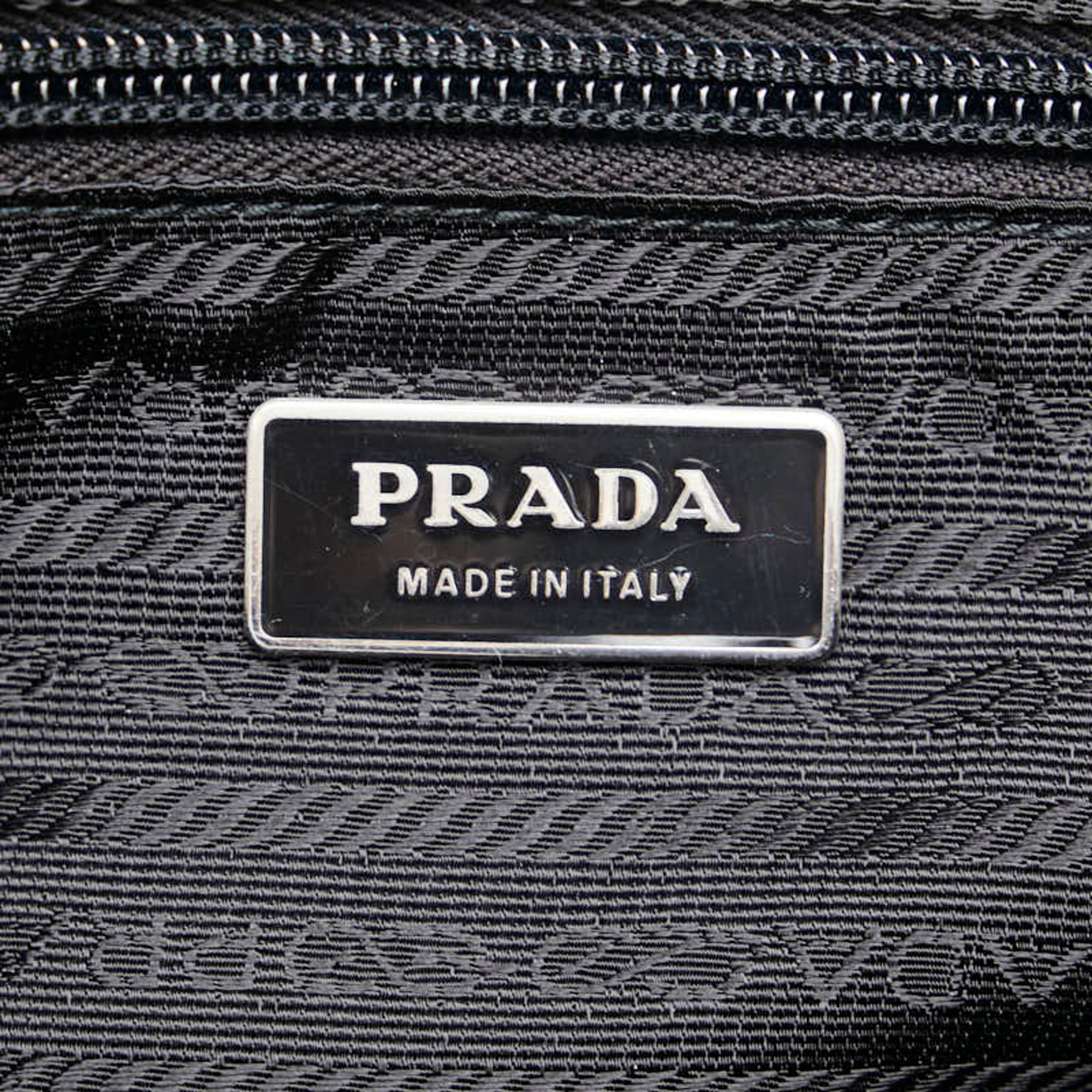 Prada Black Nylon Shoulder Bag (Pre-Owned)