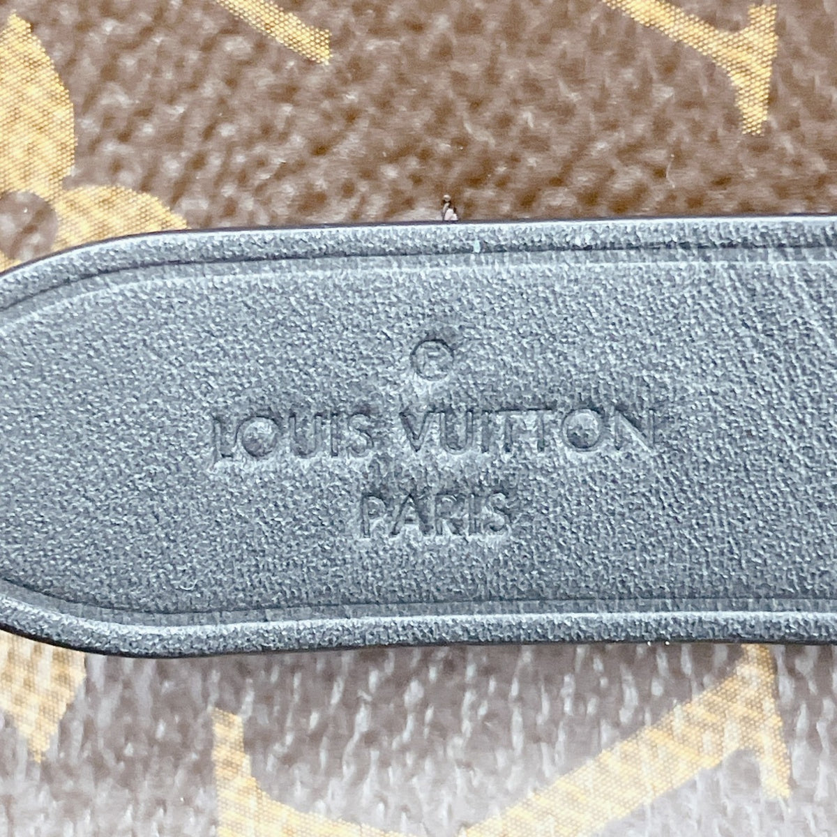 Louis Vuitton Brown Noir Monogram Canvas Shoulder Bag (Pre-Owned)