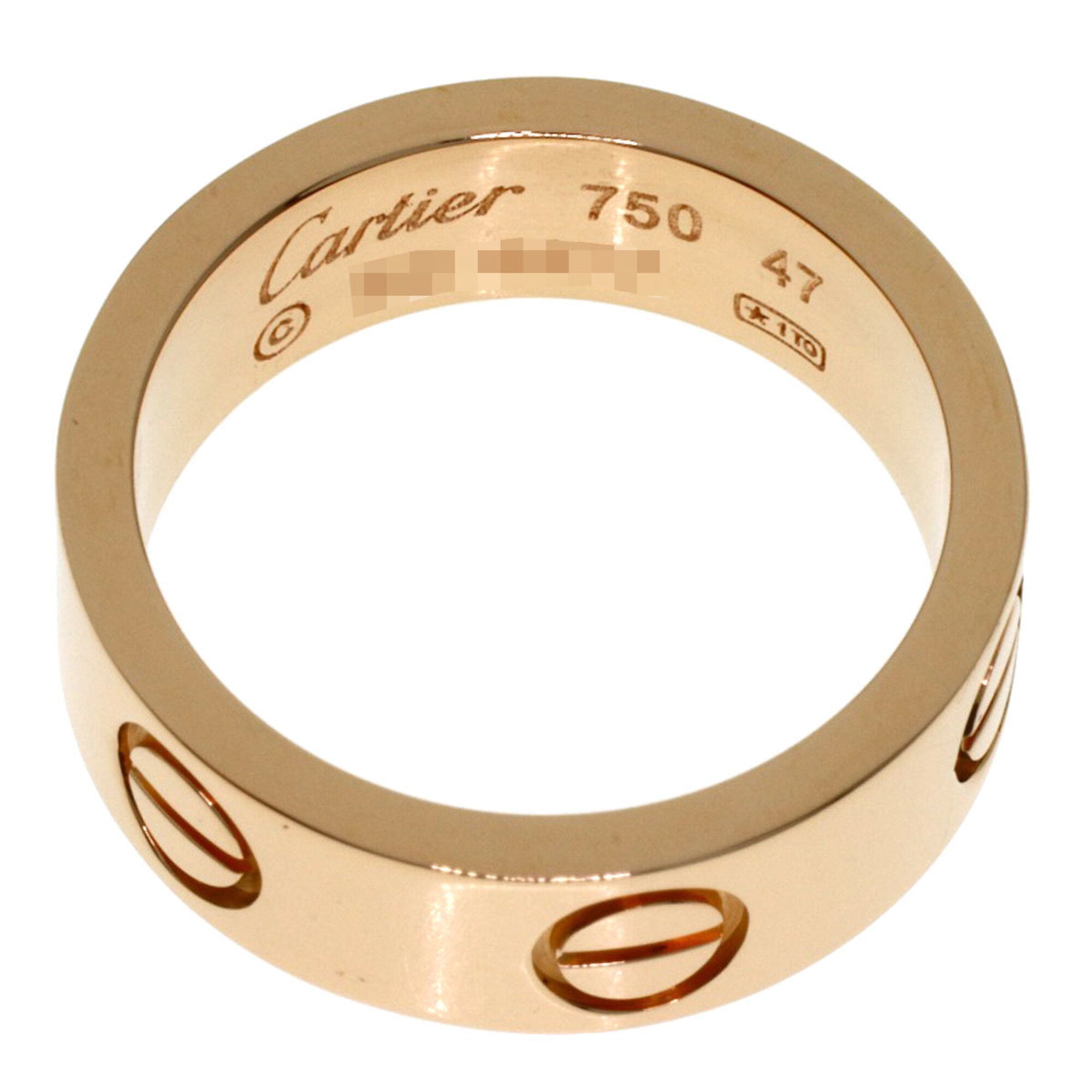 Cartier Pink Gold (18K) Band Ring (Pre-Owned)