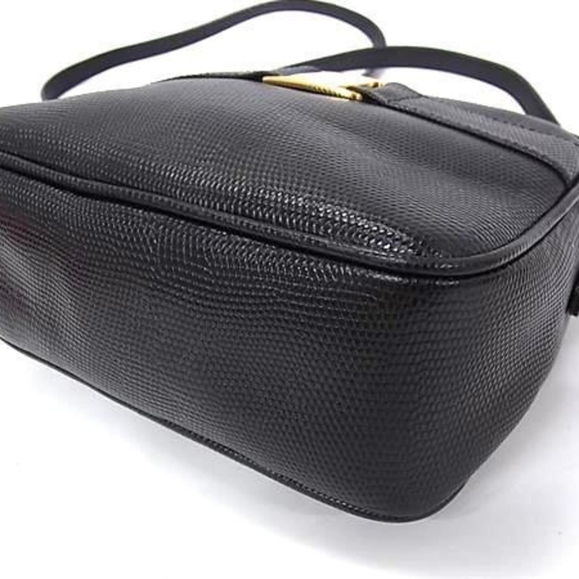Salvatore Ferragamo Black Pochette Shoulder Bag (Pre-Owned)