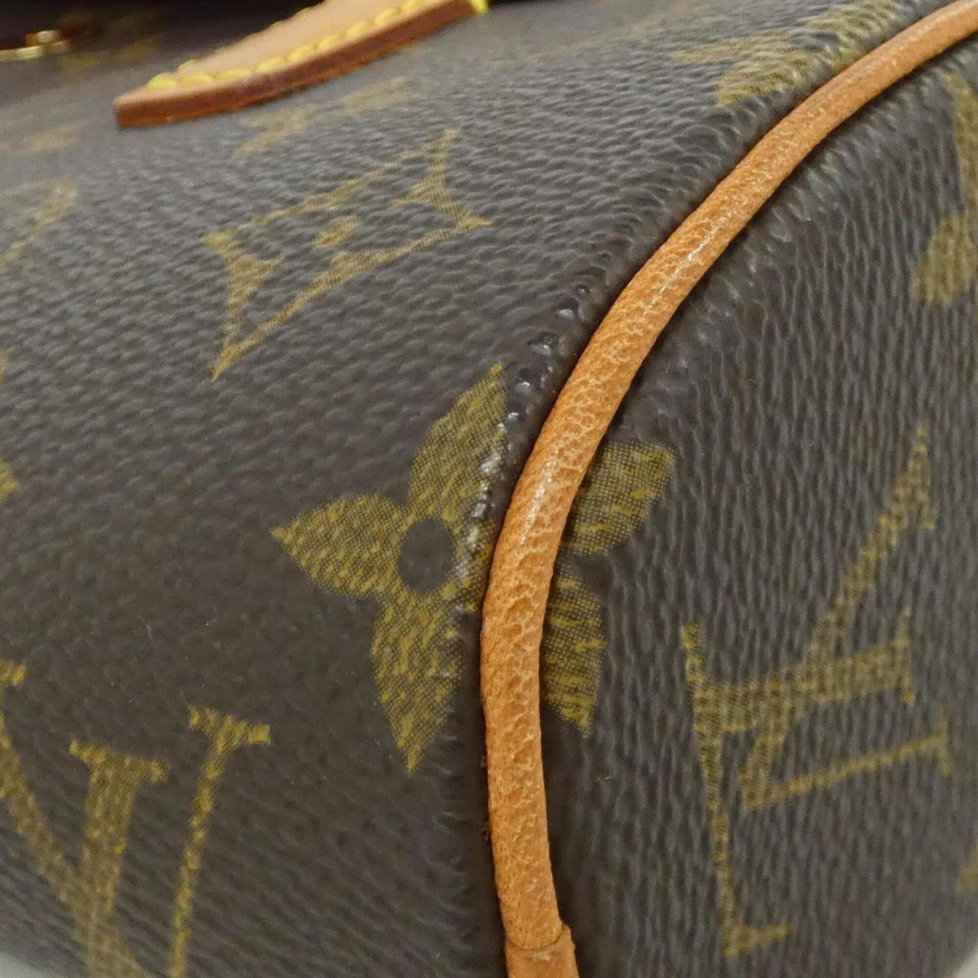 Louis Vuitton Brown Coated Canvas Handbag (Pre-Owned)