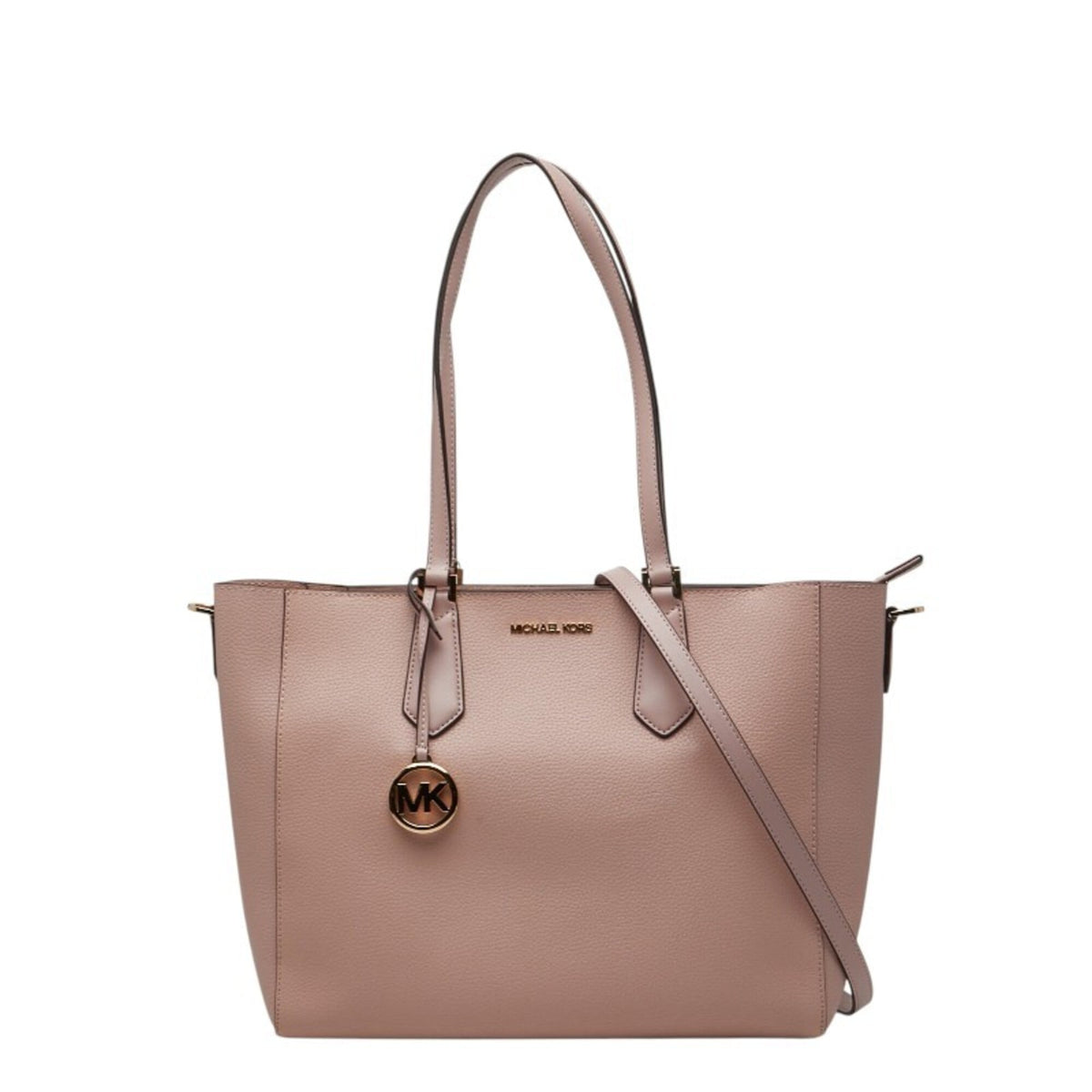 Michael Kors Pink Leather Pouch Shoulder Bag Tote Bag (Pre-Owned)