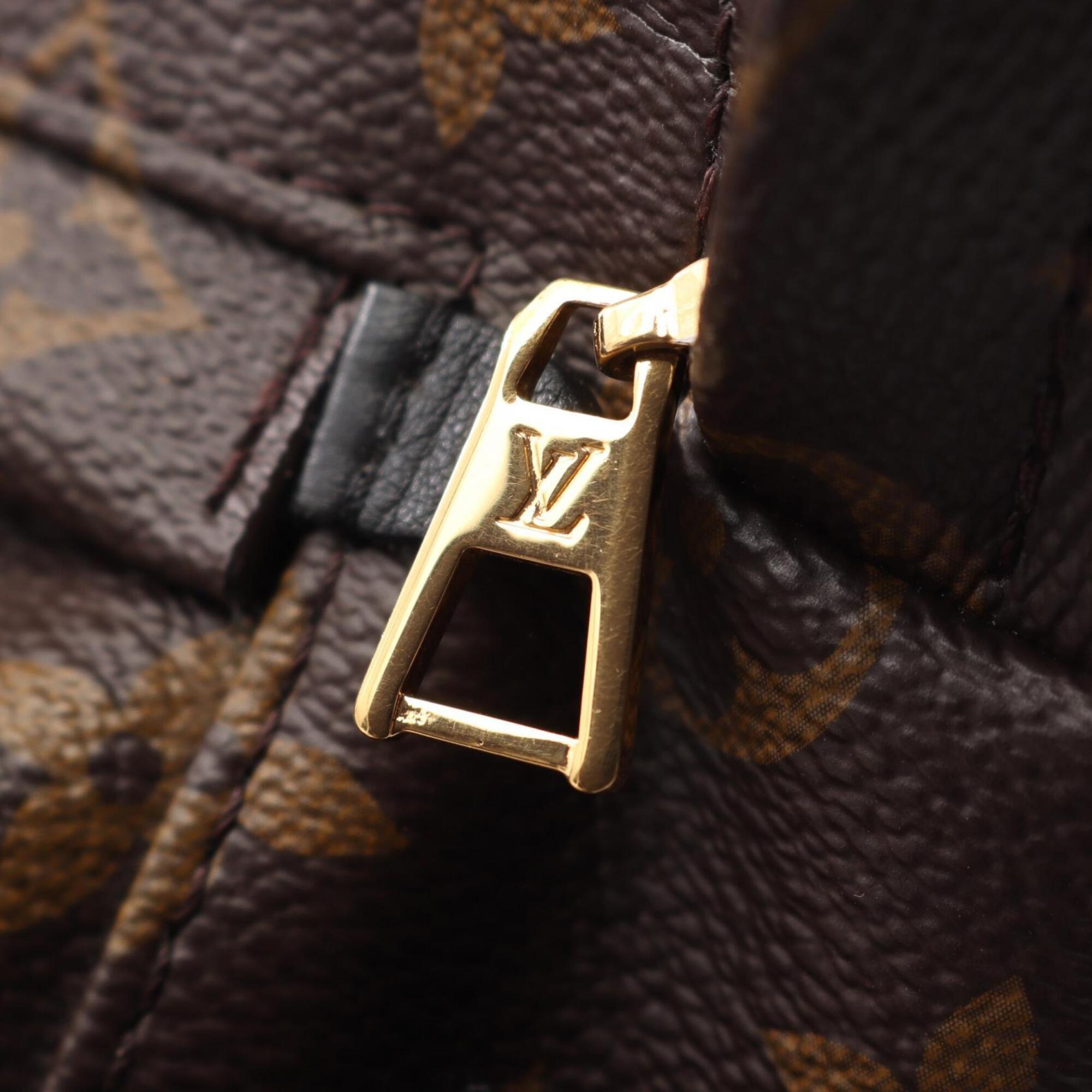 Louis Vuitton Black Brown Monogram Monogram Backpack (Pre-Owned)