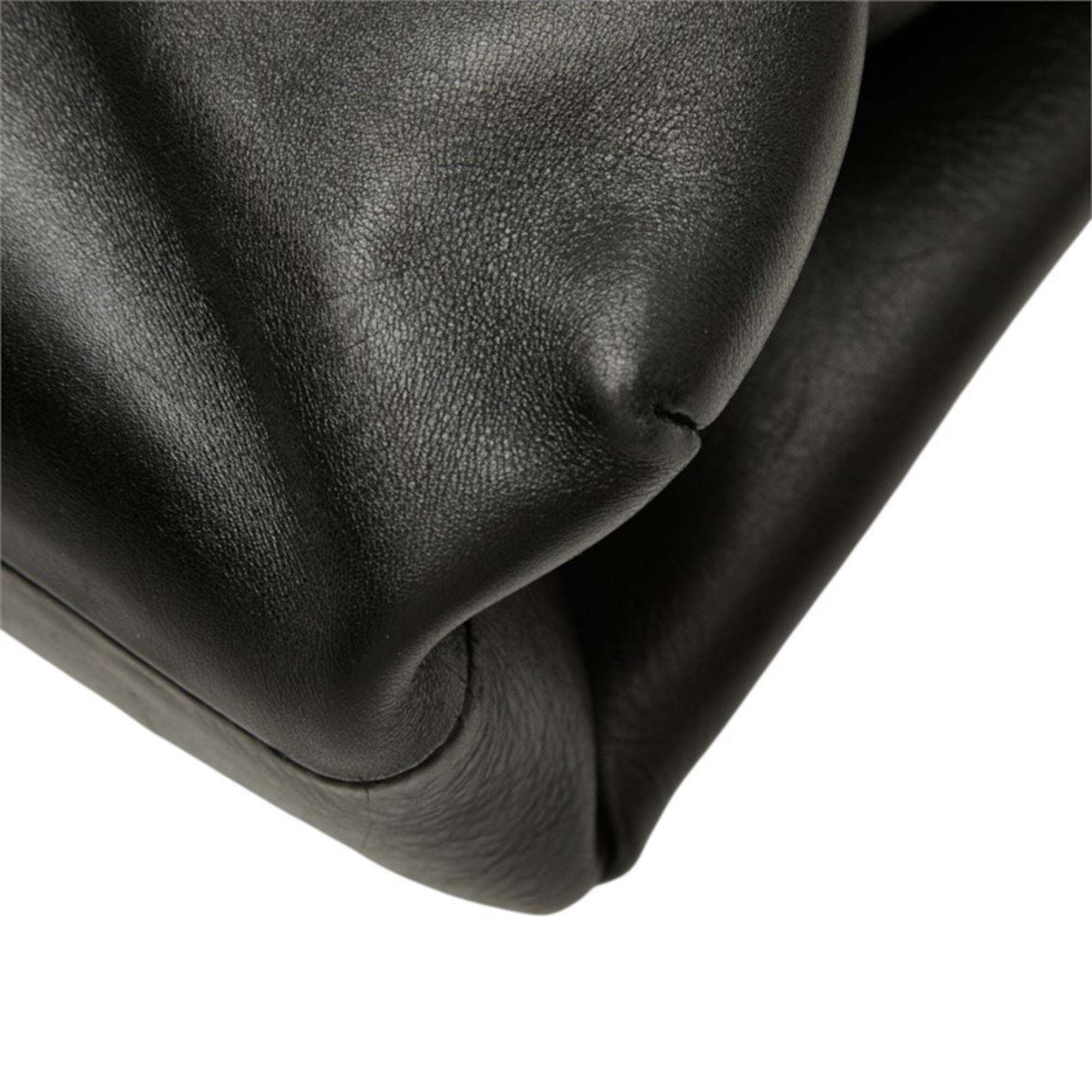 Bottega Veneta Black Leather Briefcase (Pre-Owned)