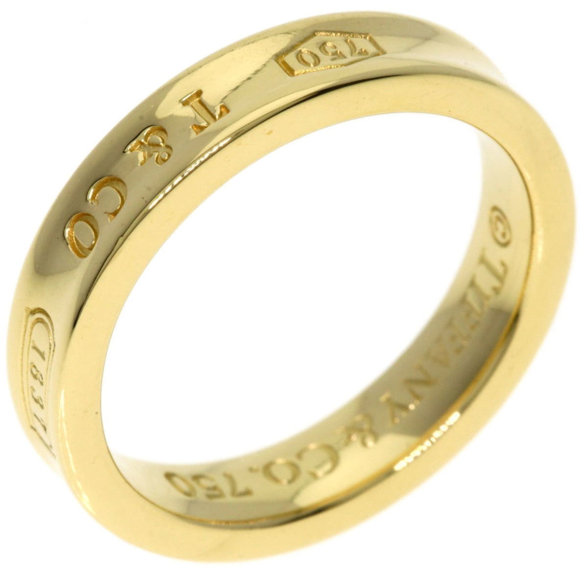 Tiffany Yellow Gold (18K) Band Ring (Pre-Owned)