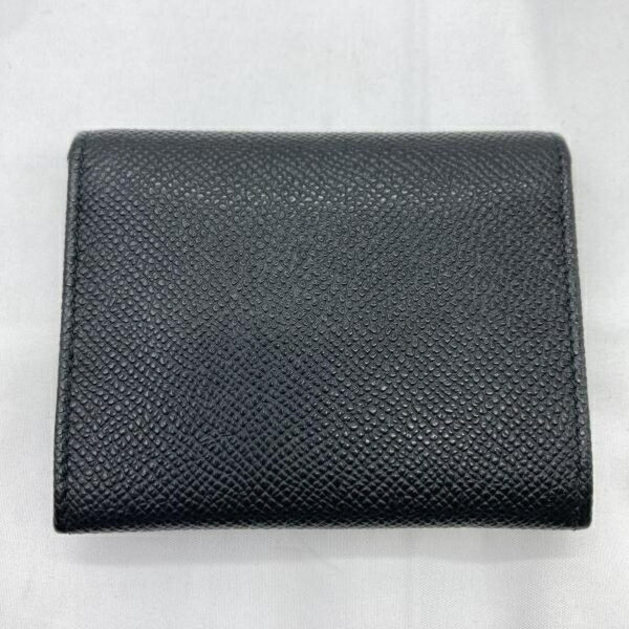 Bvlgari Black Coin Purse/Coin Case (Pre-Owned)
