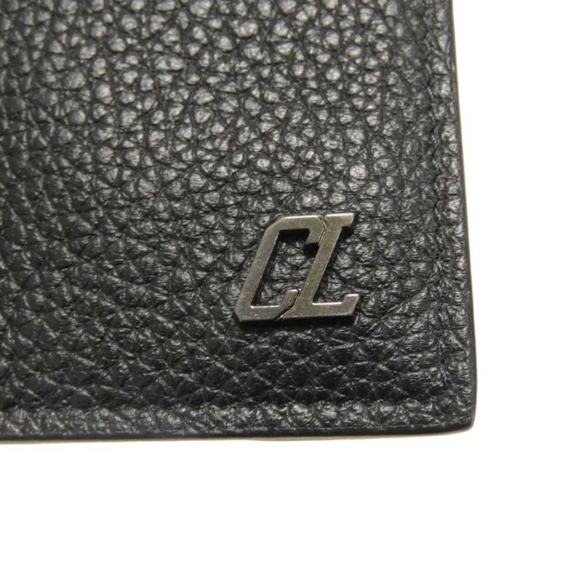 Christian Louboutin Black Leather Wallet (Bi-Fold) (Pre-Owned)
