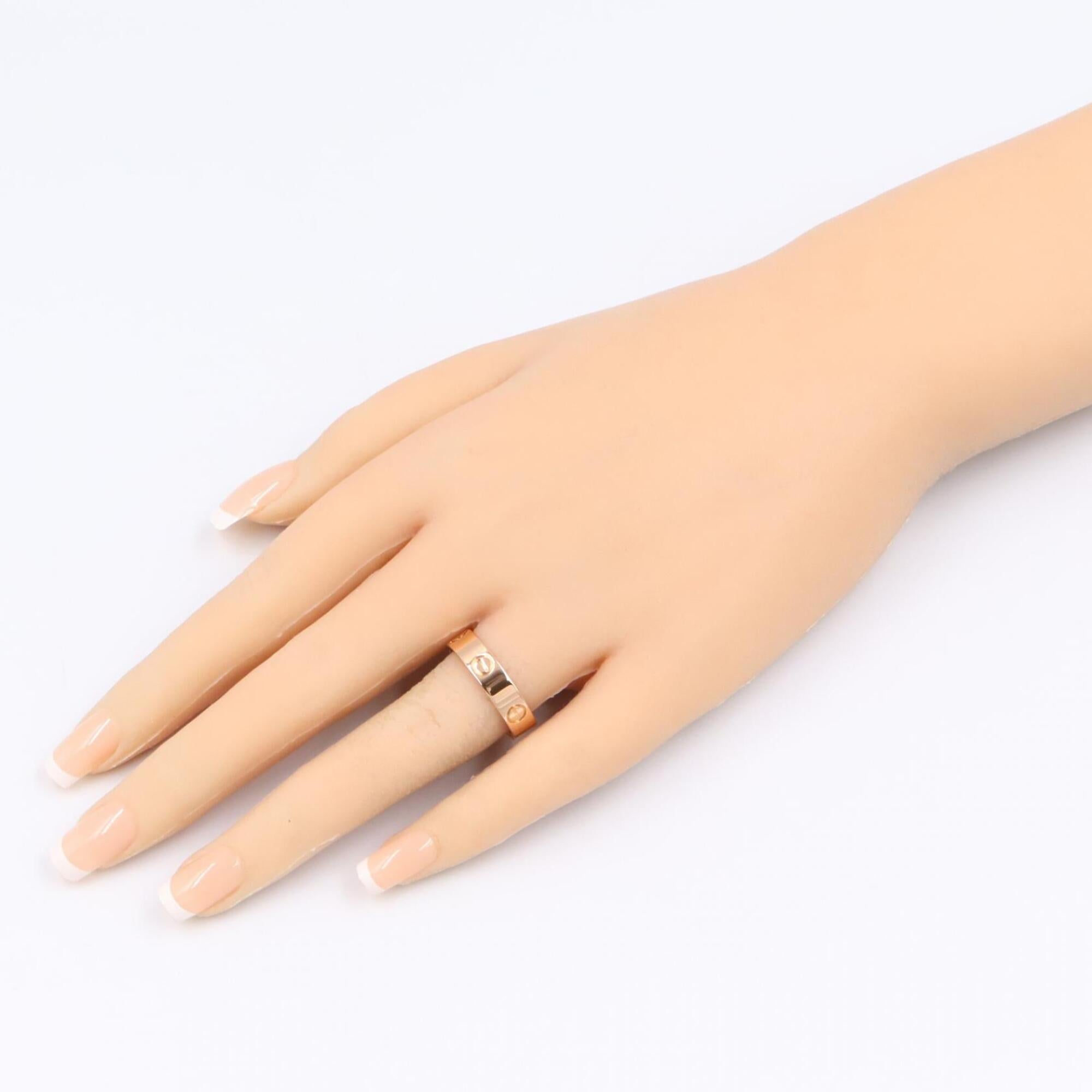 Cartier Love Pink Band Ring (Pre-Owned)