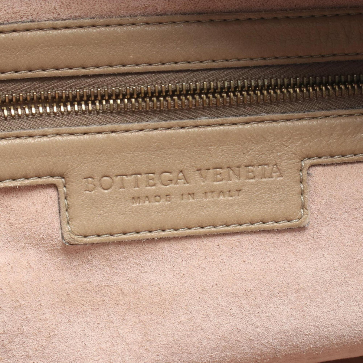 Bottega Veneta Intrecciato Beige Intrecciato Handbag (Pre-Owned)