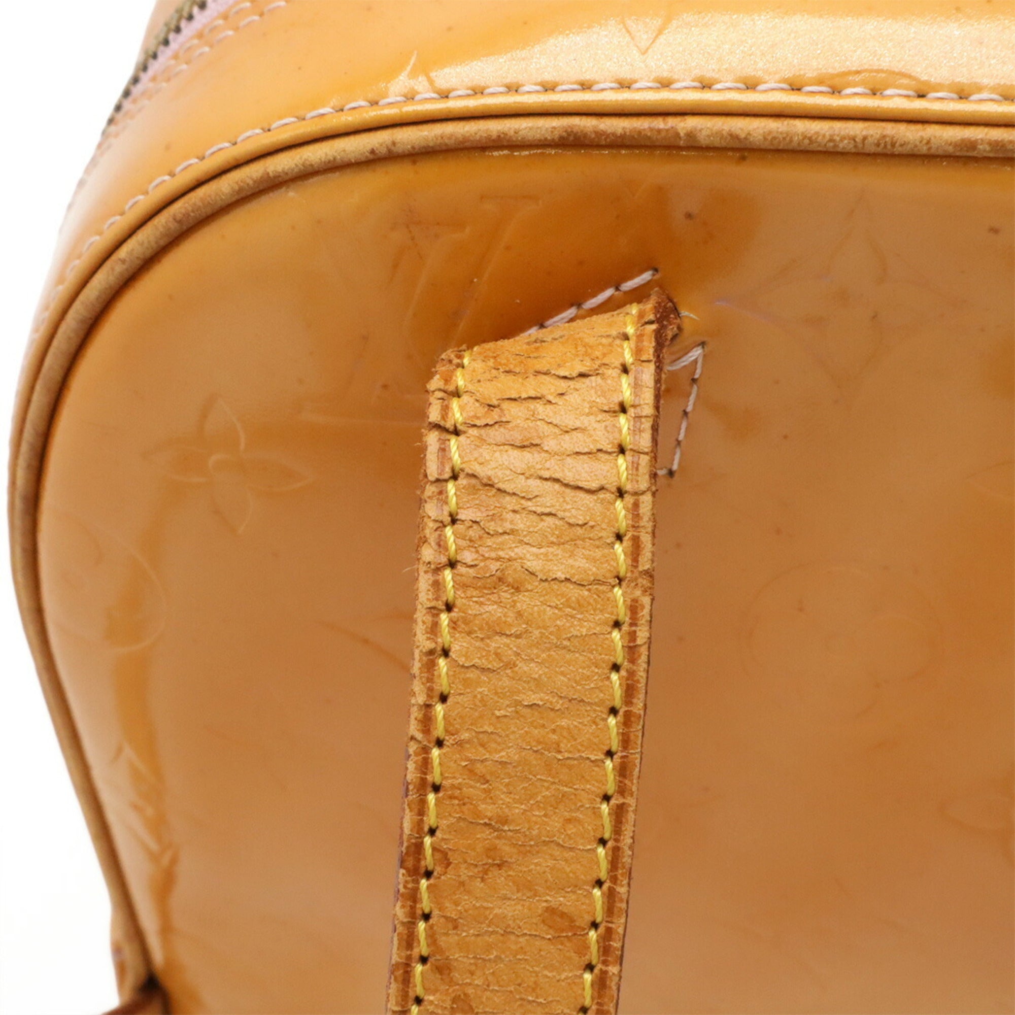 Louis Vuitton Pink Leather Backpack Shoulder Bag (Pre-Owned)