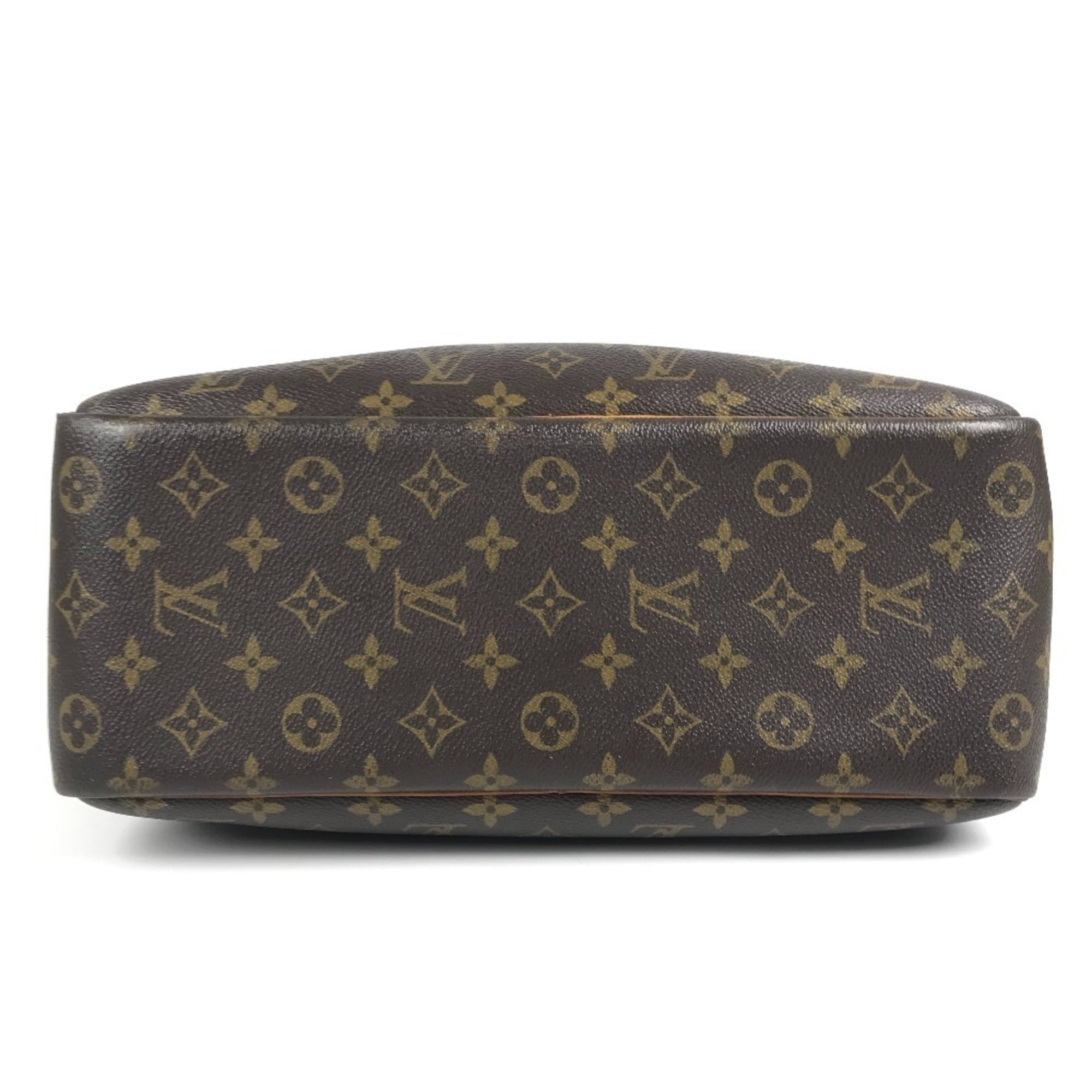 Louis Vuitton Brown Monogram Canvas Boston Bag Handbag Tote Bag (Pre-Owned)