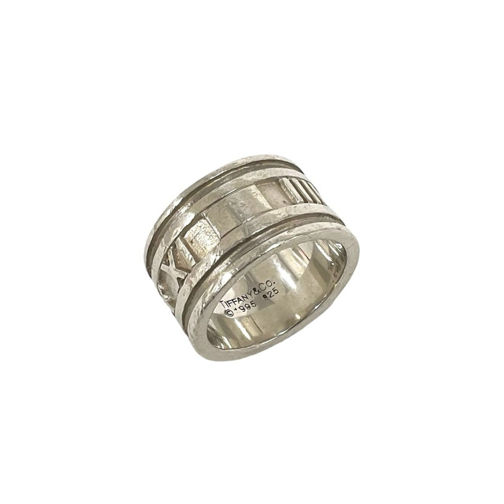 Tiffany Silver Silver 925 Band Ring (Pre-Owned)