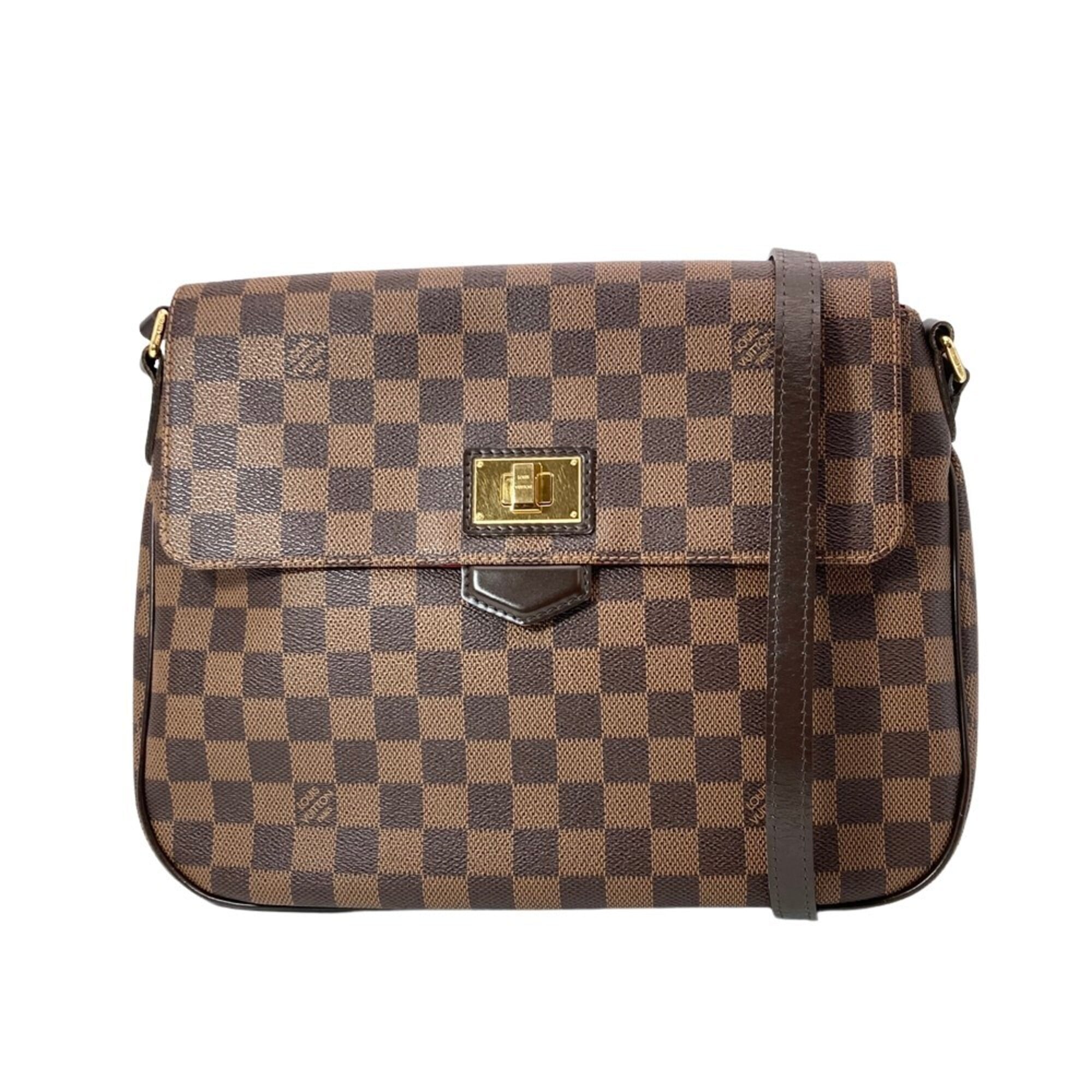 Louis Vuitton Brown Damier Canvas Shoulder Bag (Pre-Owned)