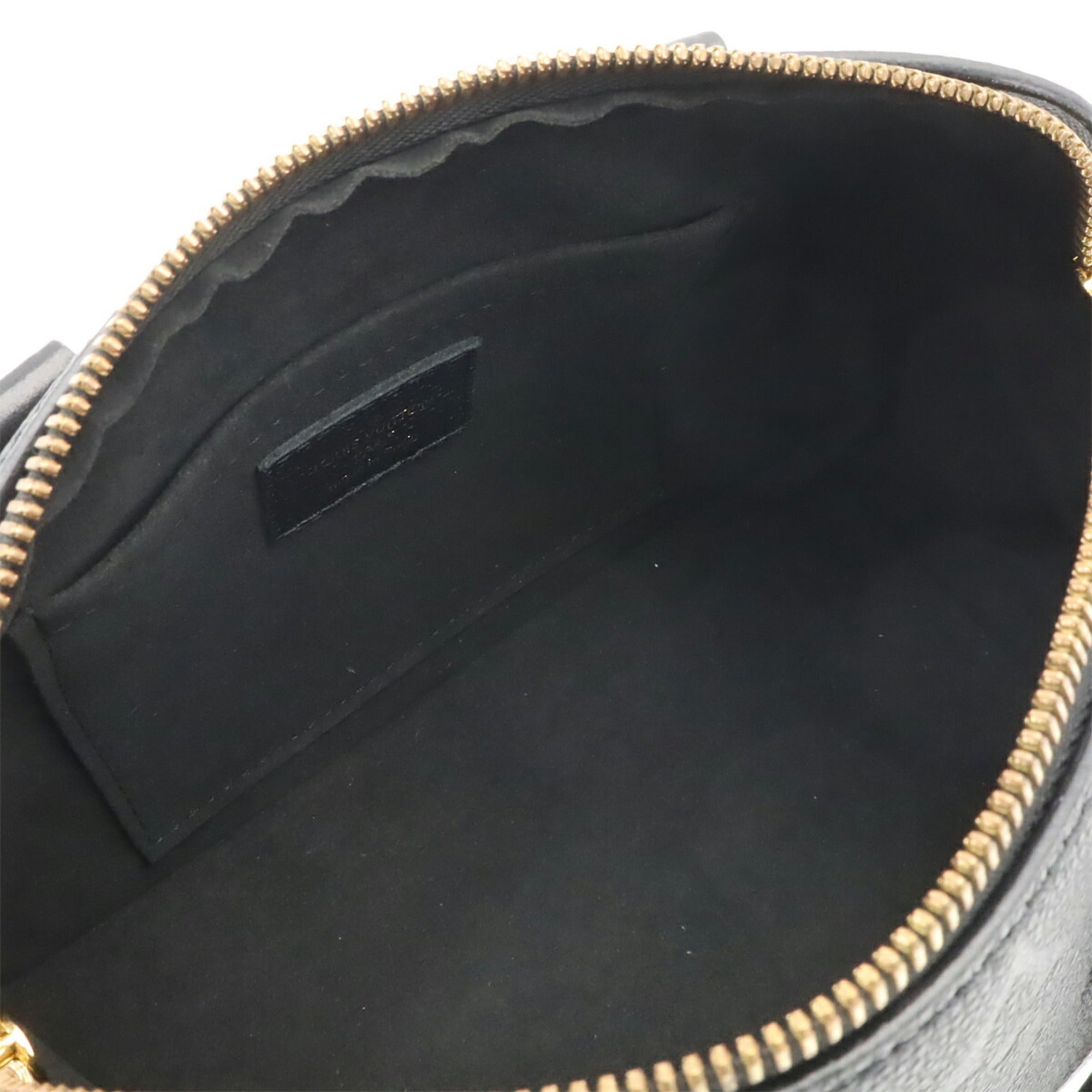 Louis Vuitton Black Noir Leather Handbag Shoulder Bag (Pre-Owned)