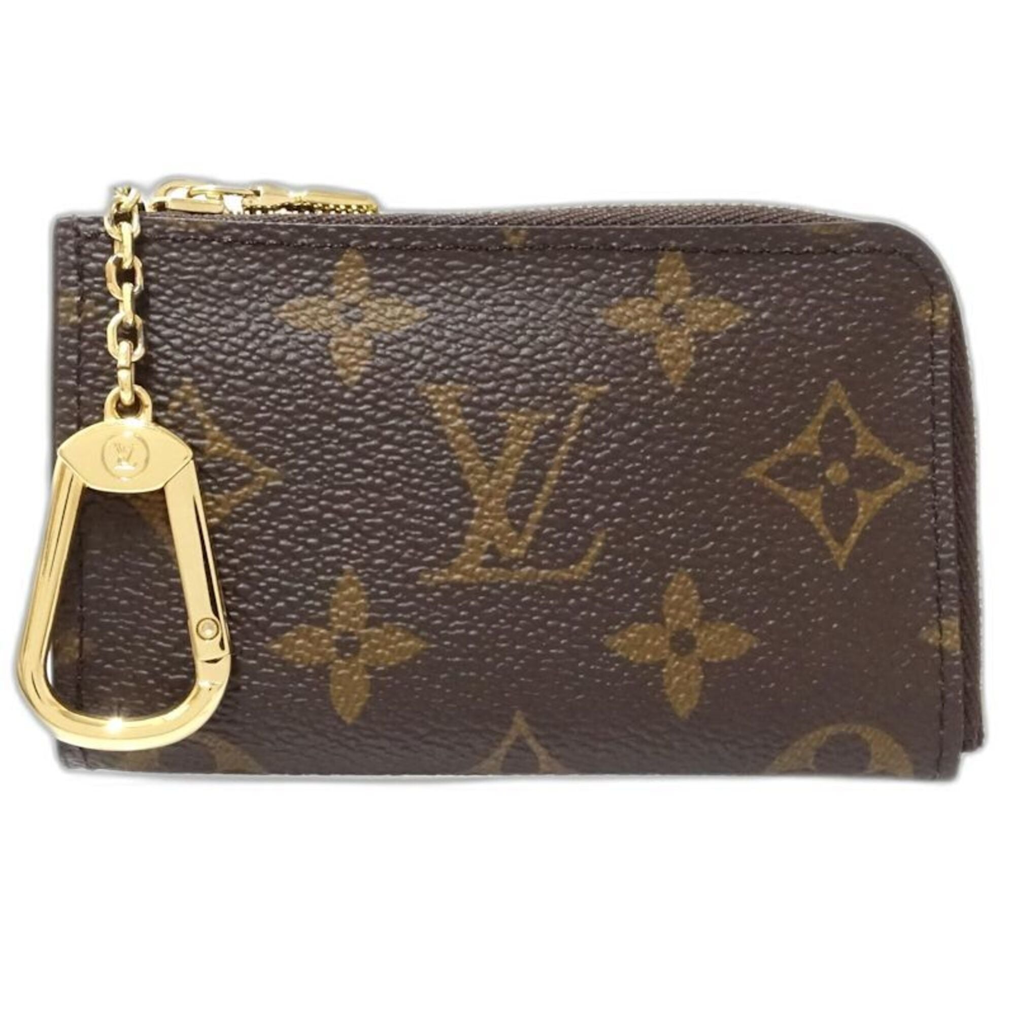 Louis Vuitton Brown Canvas Coin Purse/Coin Case (Pre-Owned)