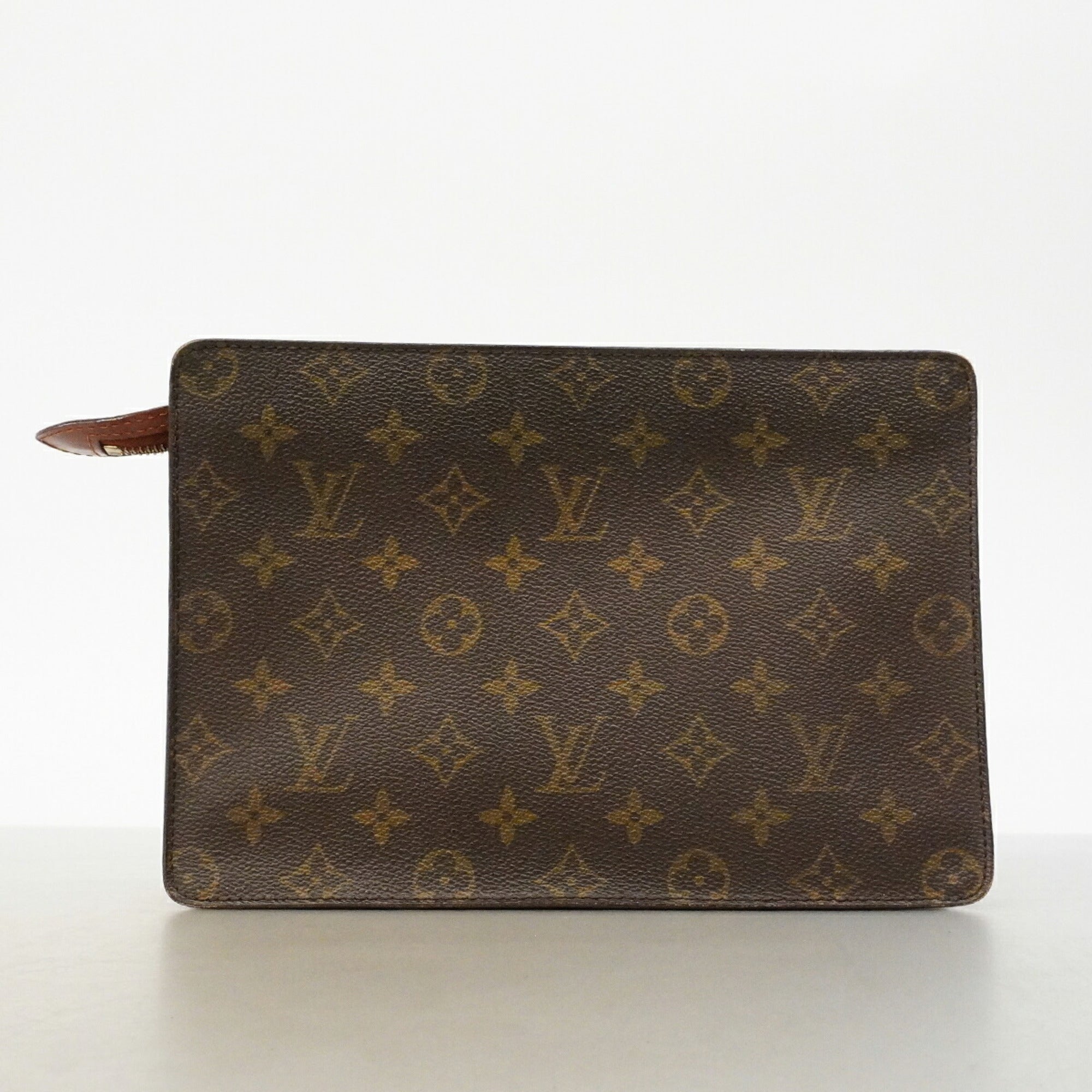 Louis Vuitton Brown Clutch Bag (Pre-Owned)