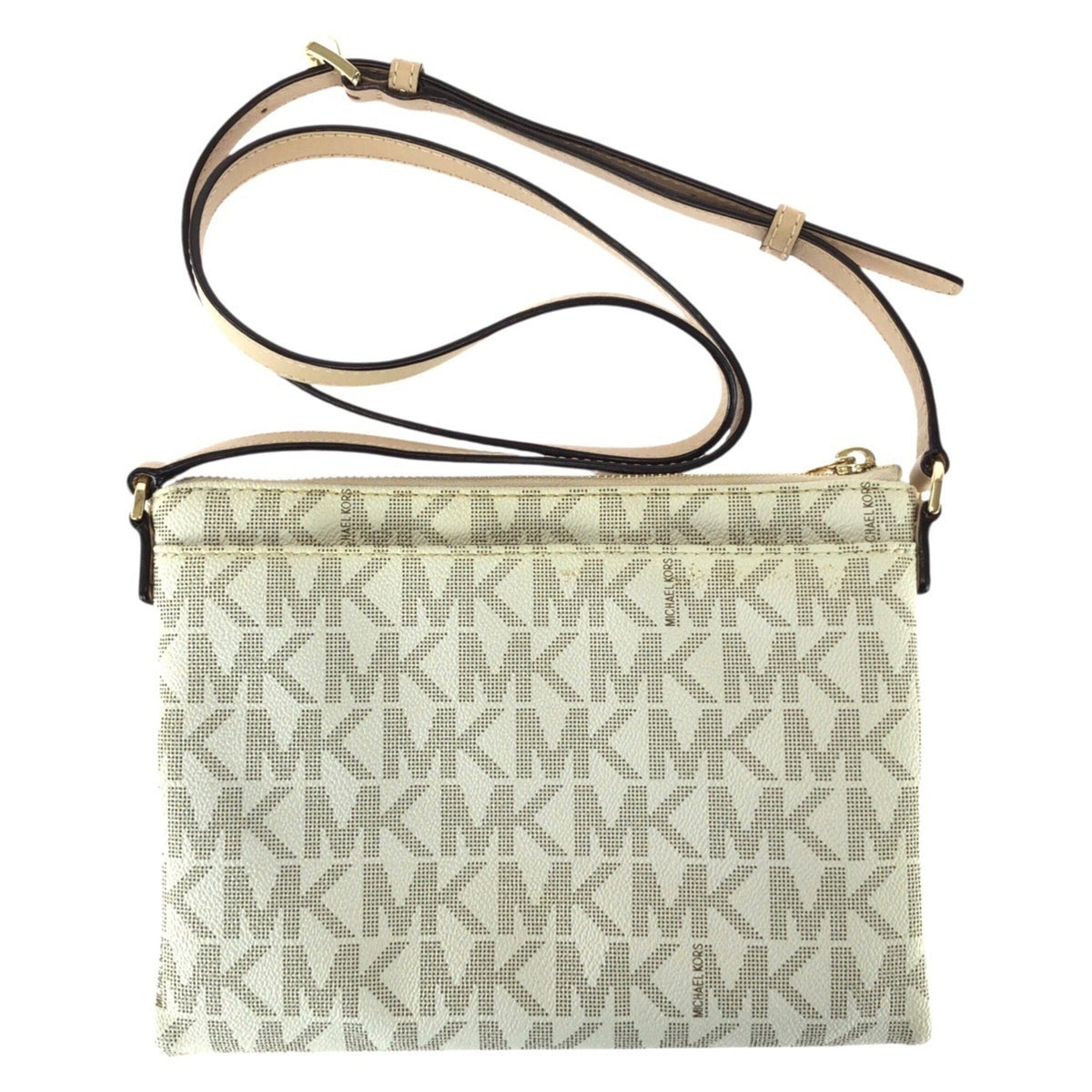Michael Kors White Pvc Shoulder Bag (Pre-Owned)