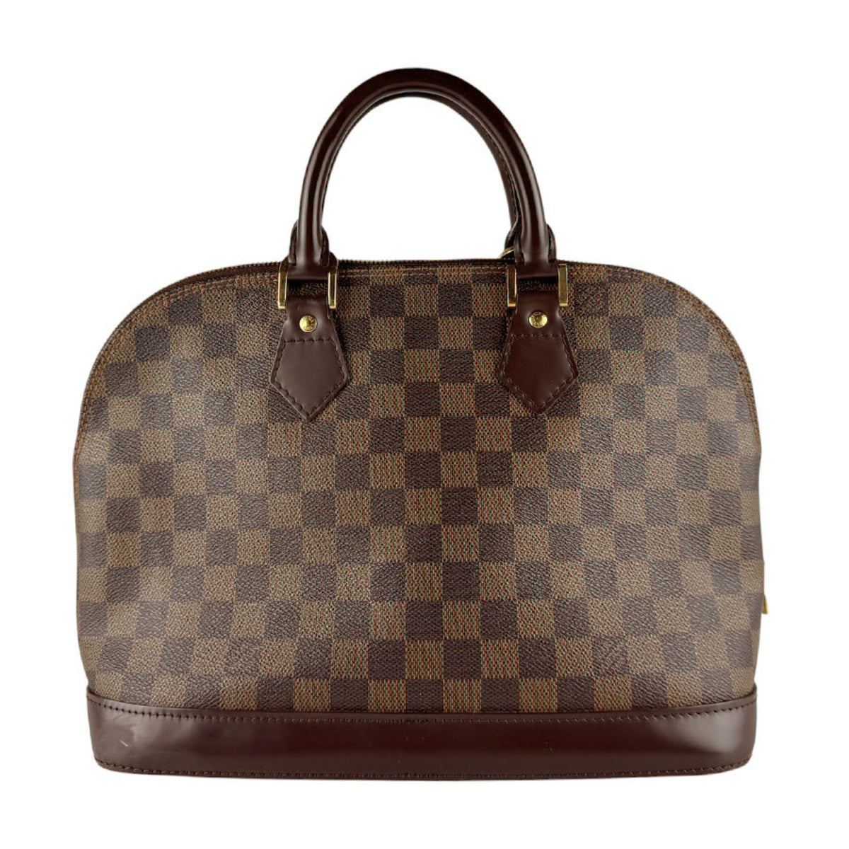 Louis Vuitton Damier Canvas Ebene Damier Canvas Handbag (Pre-Owned)
