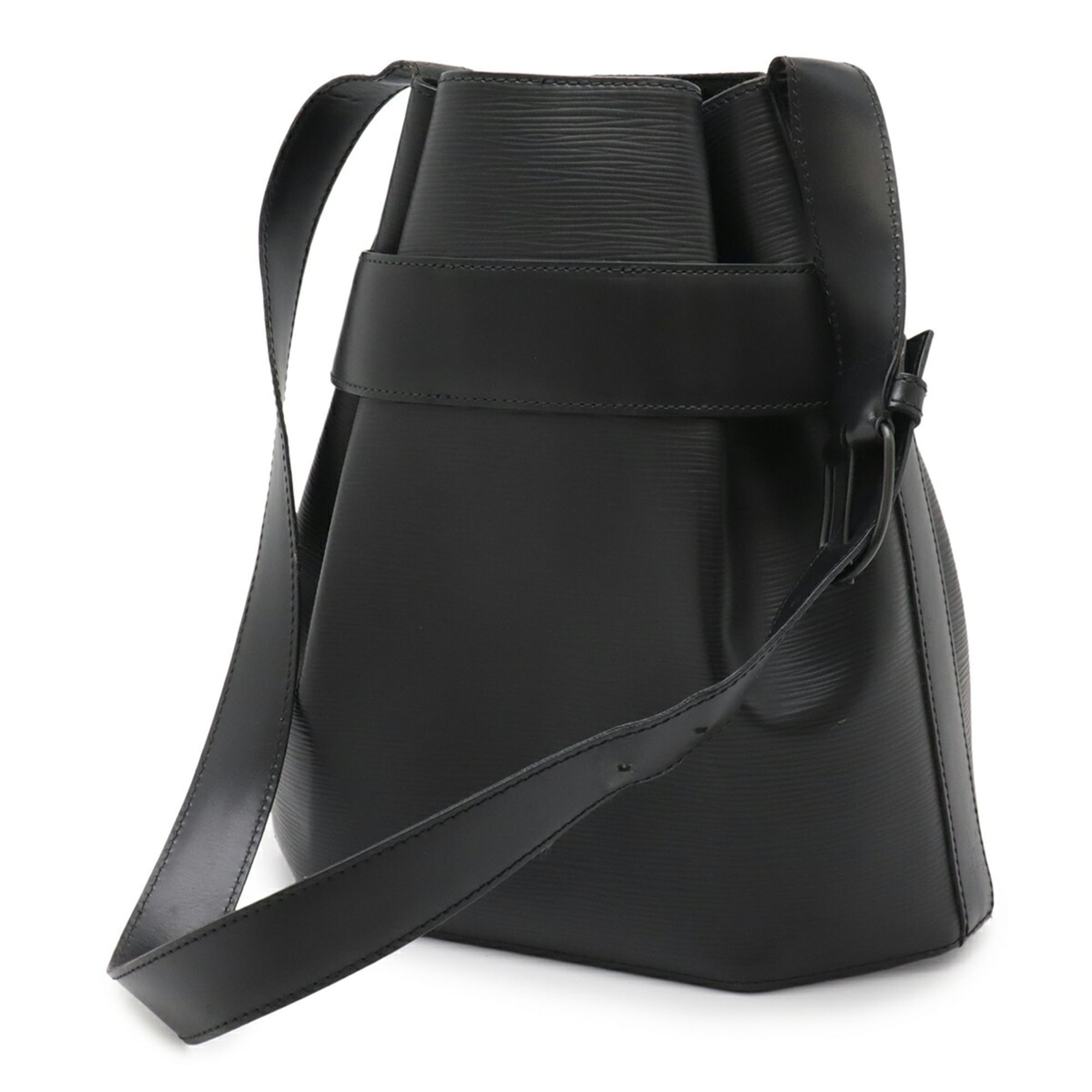 Louis Vuitton Epi Black Noir Epi Leather Shoulder Bag (Pre-Owned)
