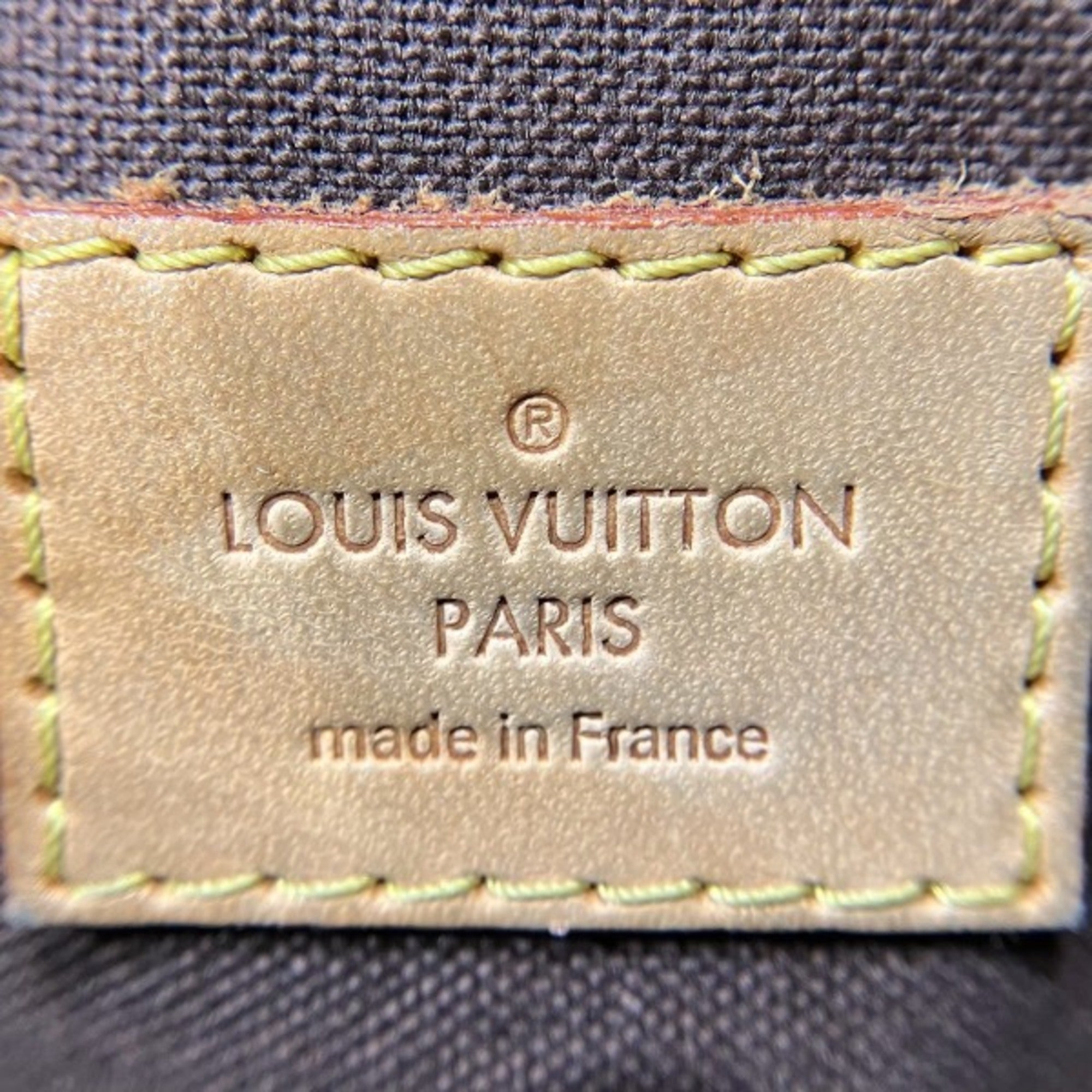 Louis Vuitton Brown Monogram Handbag Shoulder Bag (Pre-Owned)