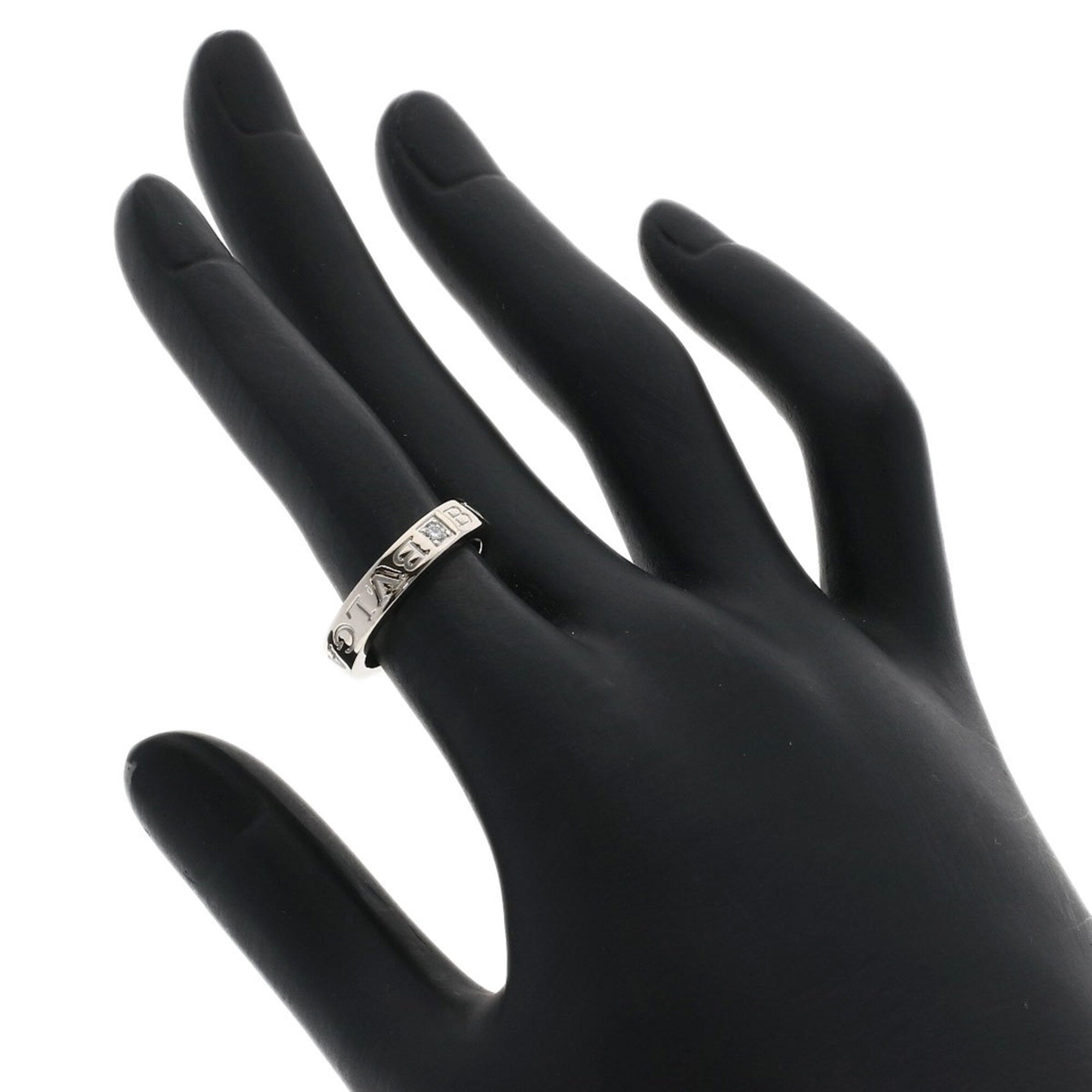 Bvlgari White Gold (18K) Band Ring (Pre-Owned)