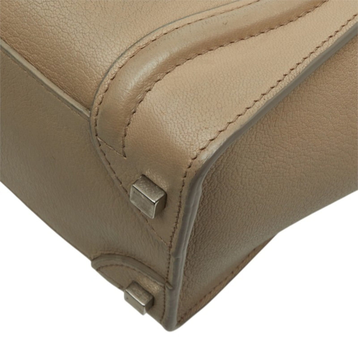 Celine Beige Leather Handbag (Pre-Owned)