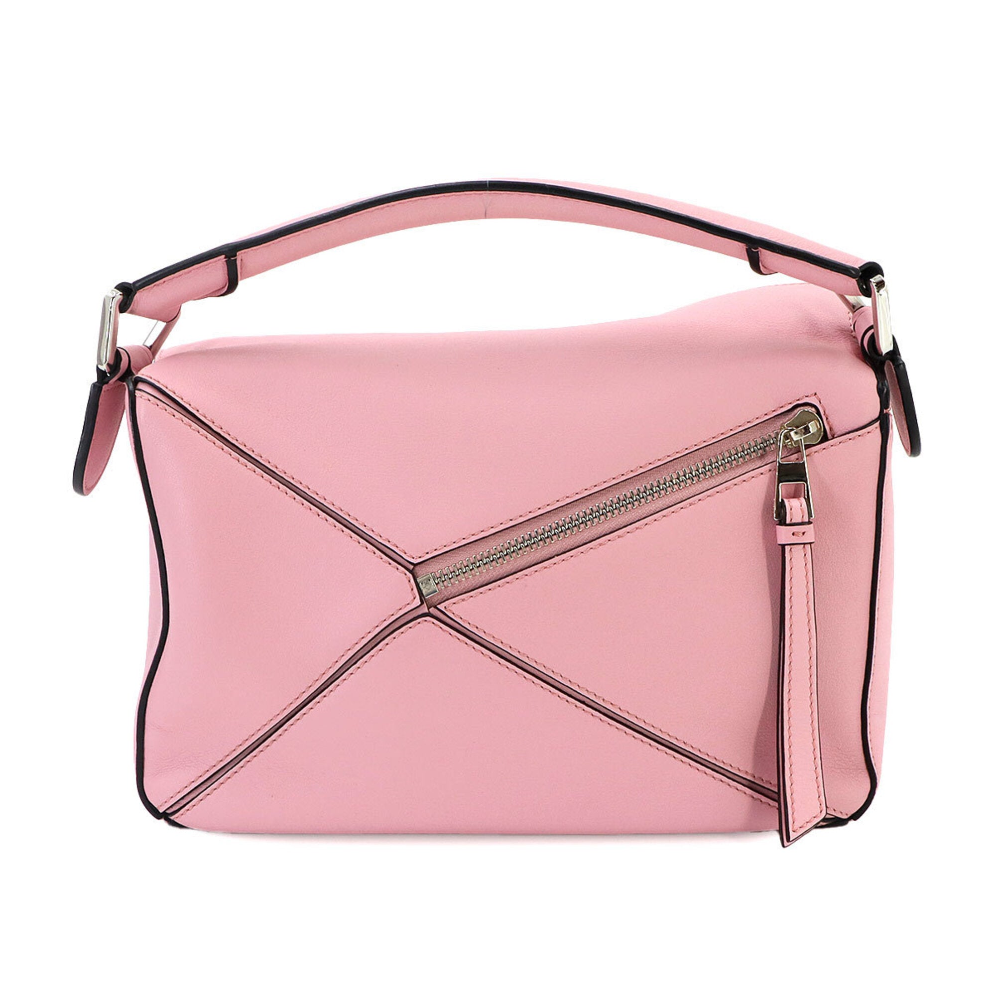 Loewe Pink Leather Handbag (Pre-Owned)