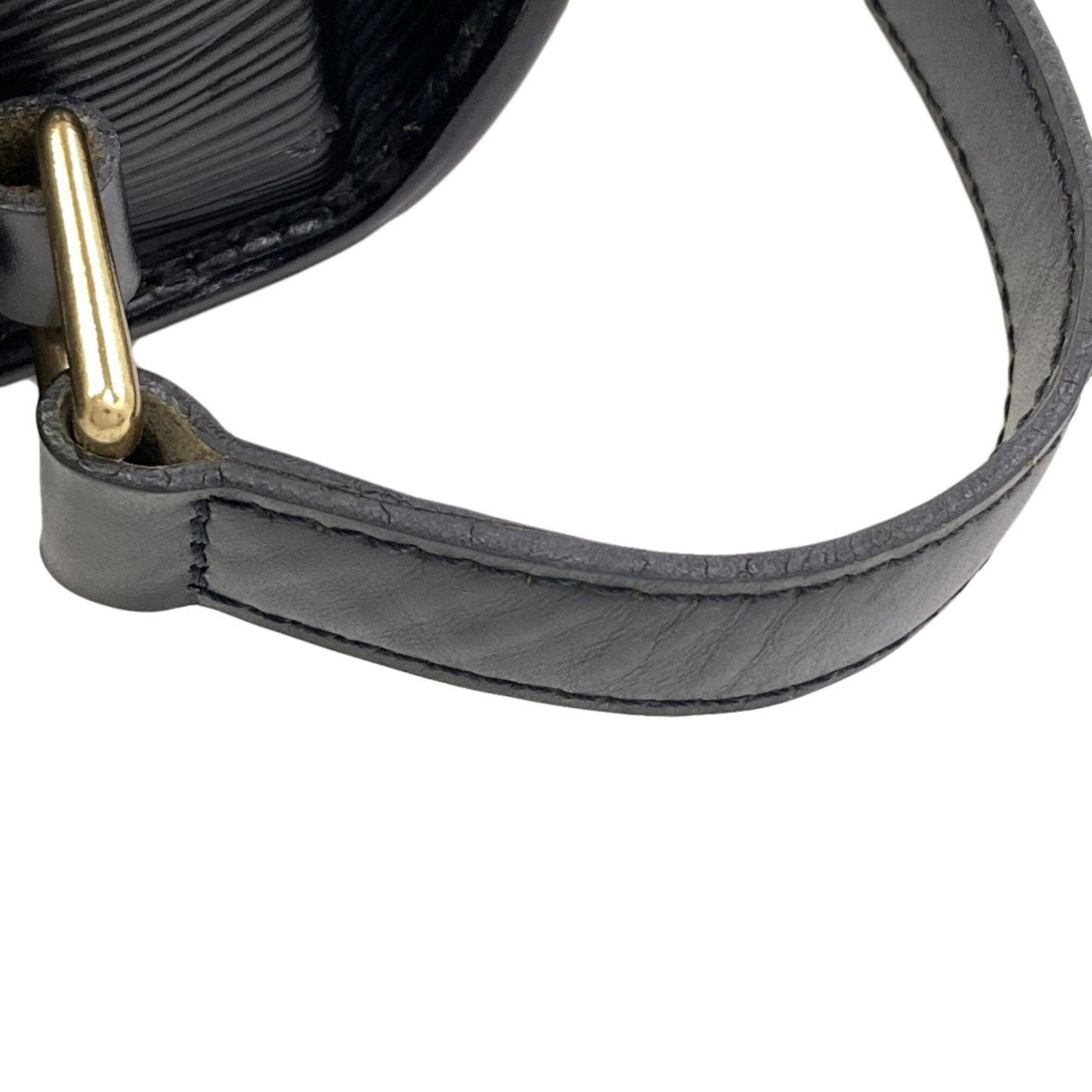 Louis Vuitton Epi Black Epi Leather Shoulder Bag (Pre-Owned)
