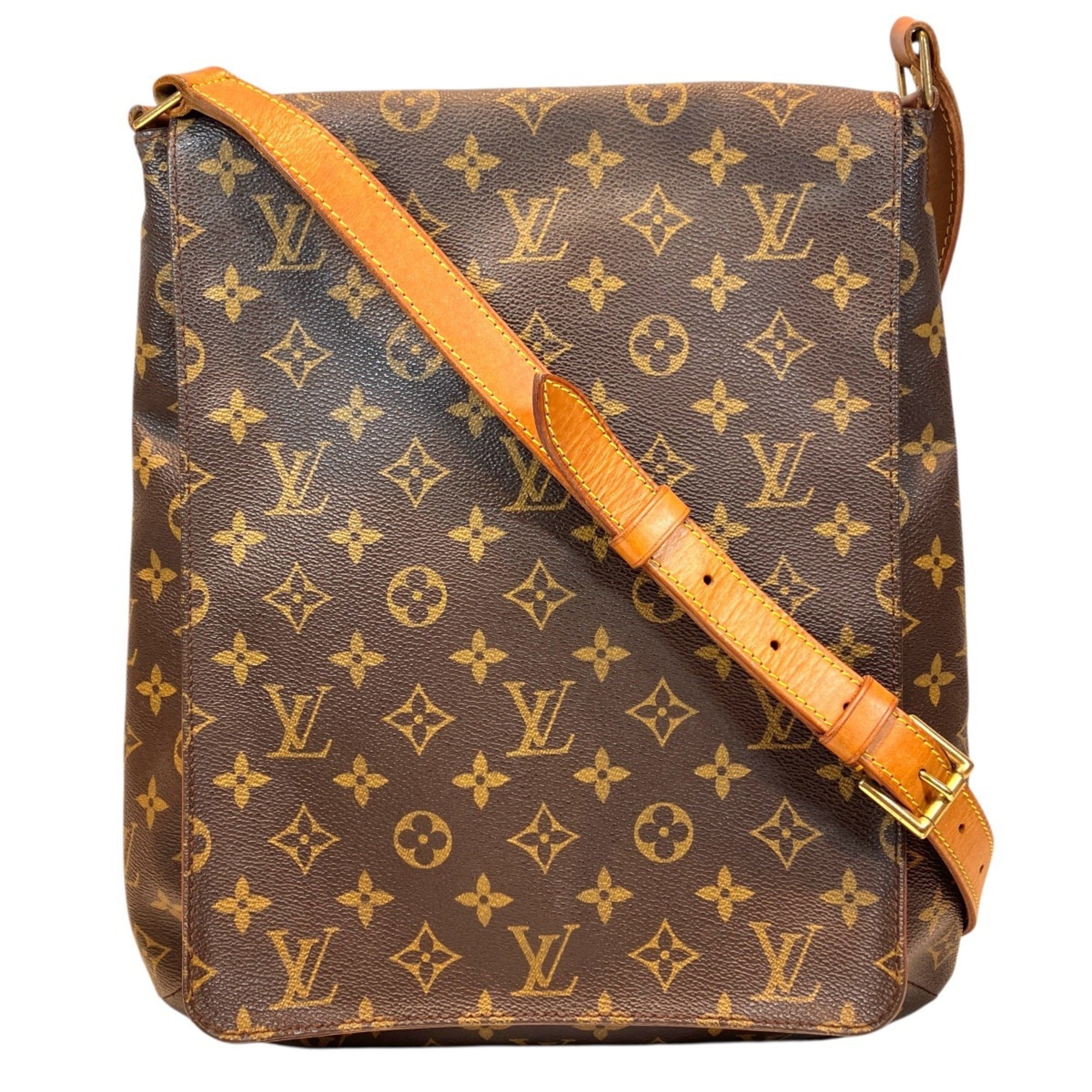 Louis Vuitton Brown Galle Monogram Monogram Shoulder Bag (Pre-Owned)