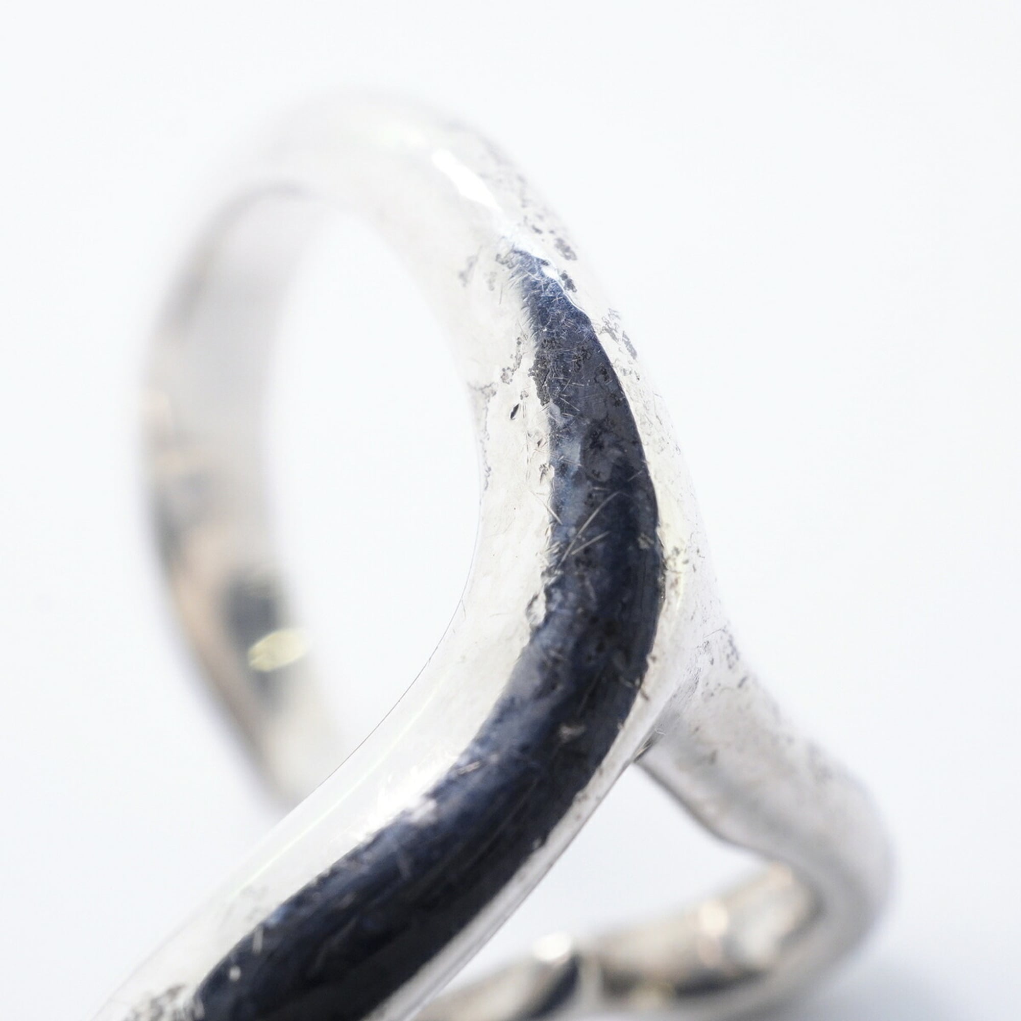 Tiffany Silver 925 Band Ring (Pre-Owned)