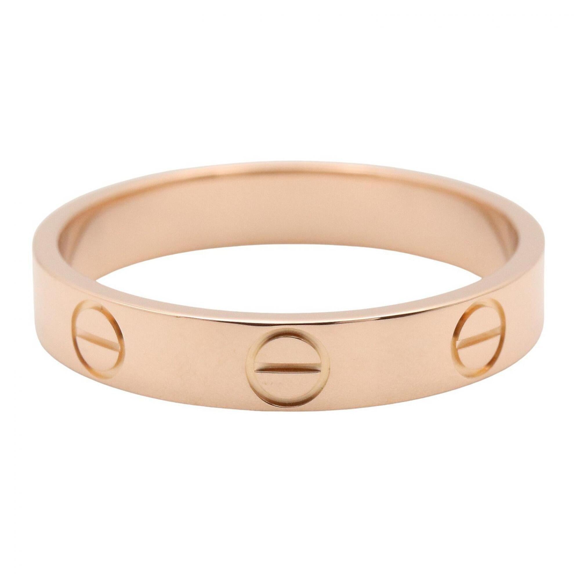 Cartier Gold Pink Gold (18K) Band Ring (Pre-Owned)