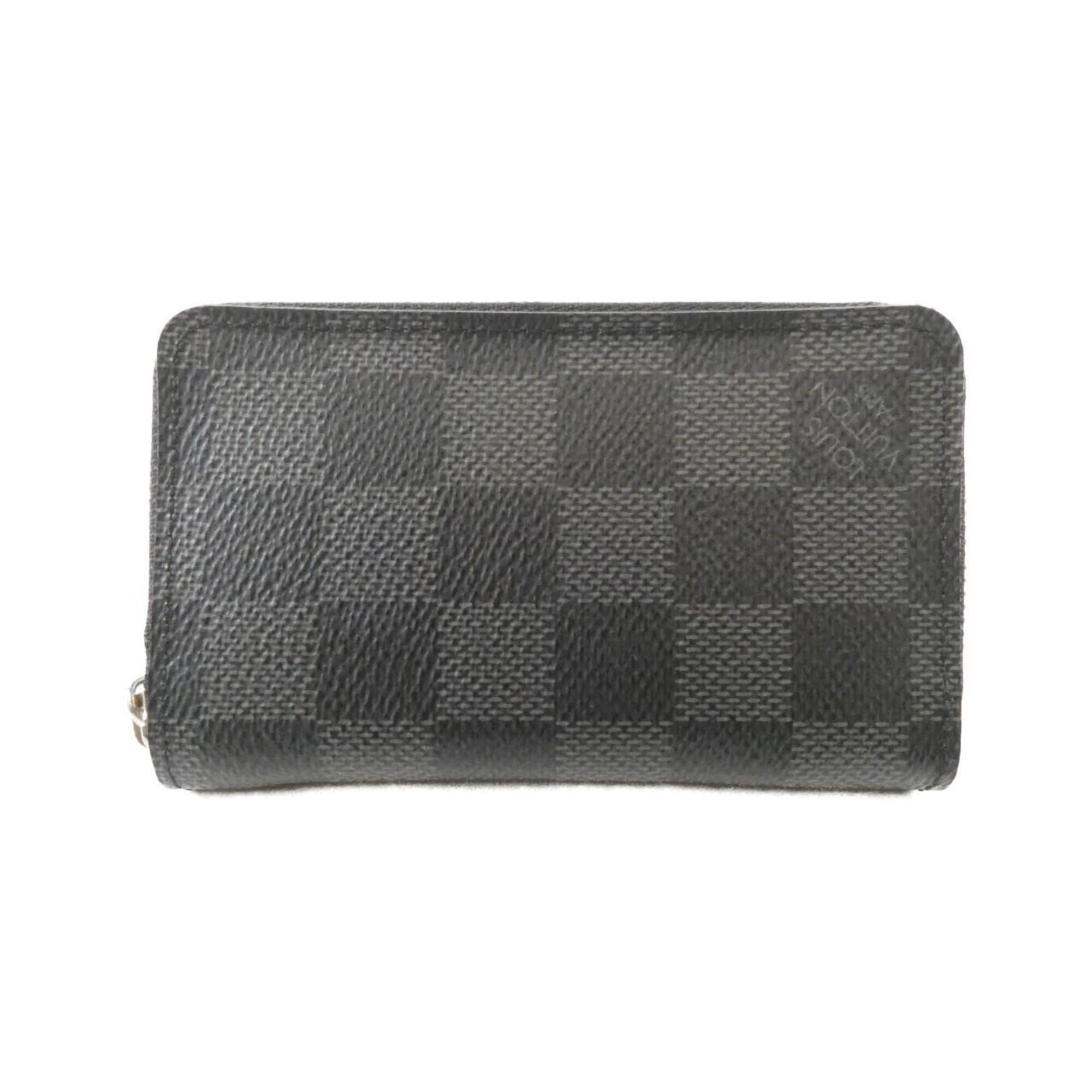 Louis Vuitton Graphite Coated Canvas Coin Purse/Coin Case (Pre-Owned)